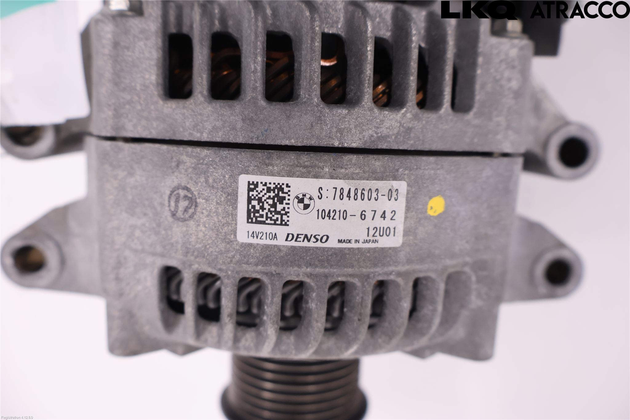 BMW 3 F30/F31/F80 12-19 Generator