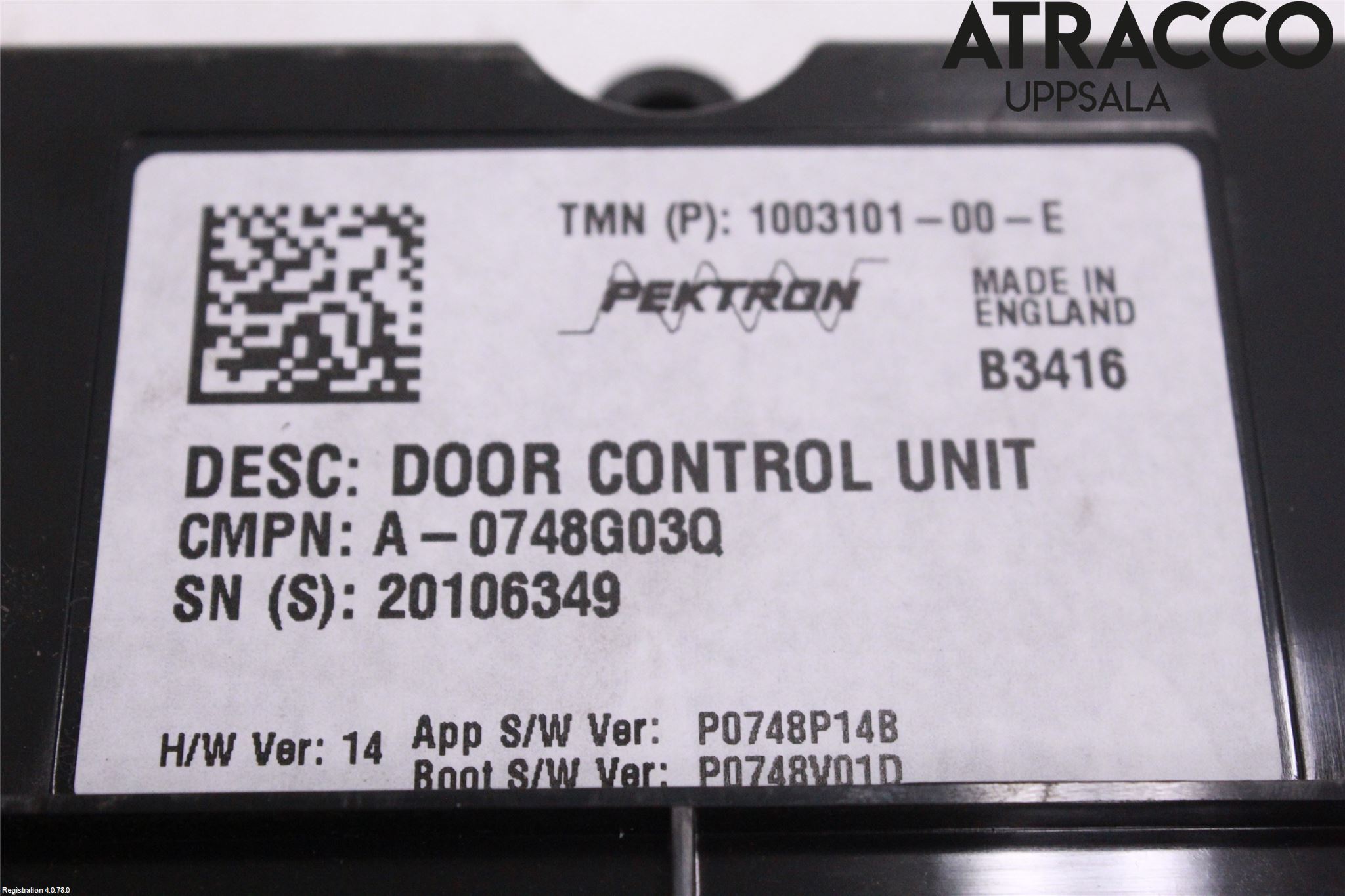 Tesla MODEL S 13- Styrenhet Övrigt