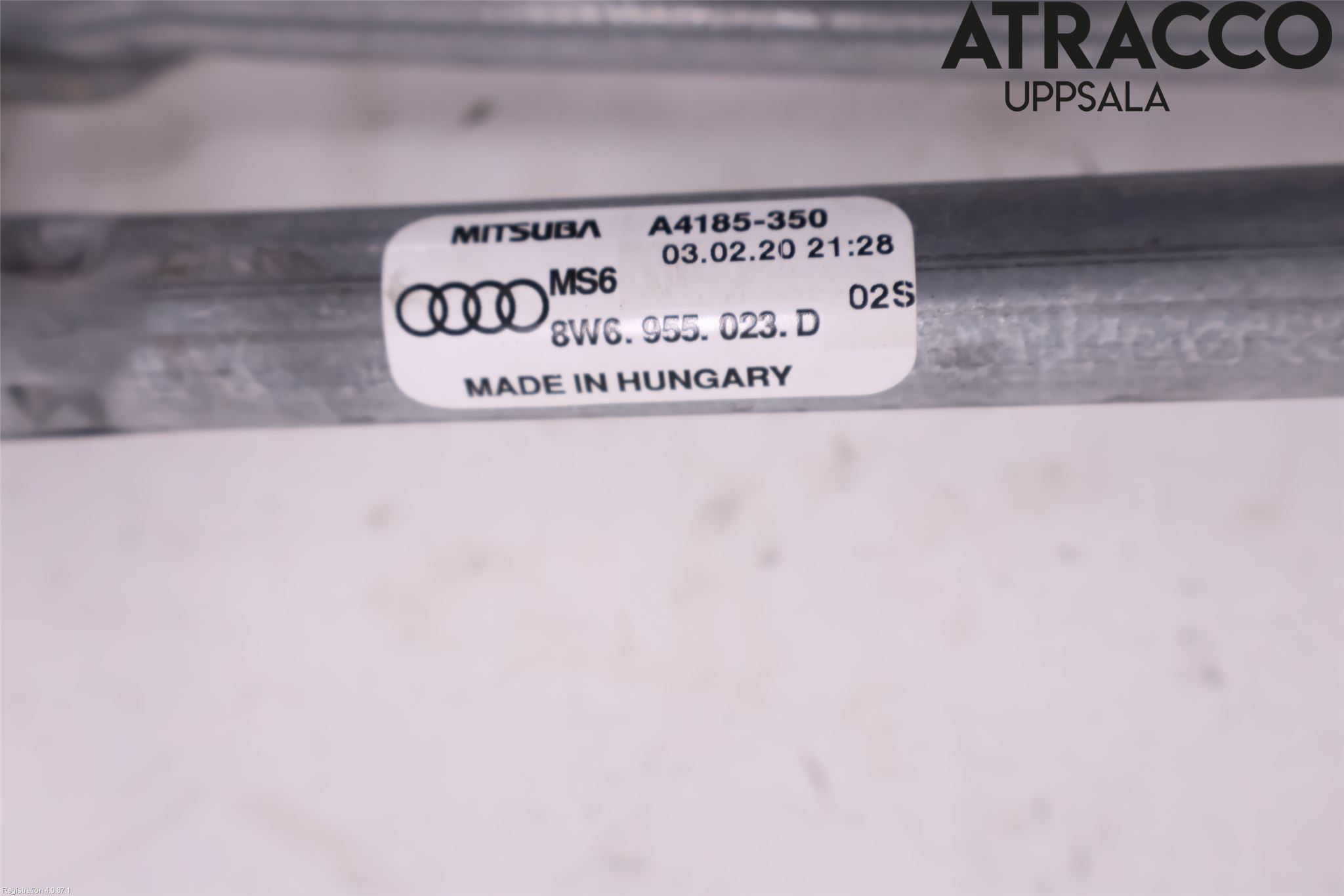 Audi A5 17- Torkarmotor Vindruta