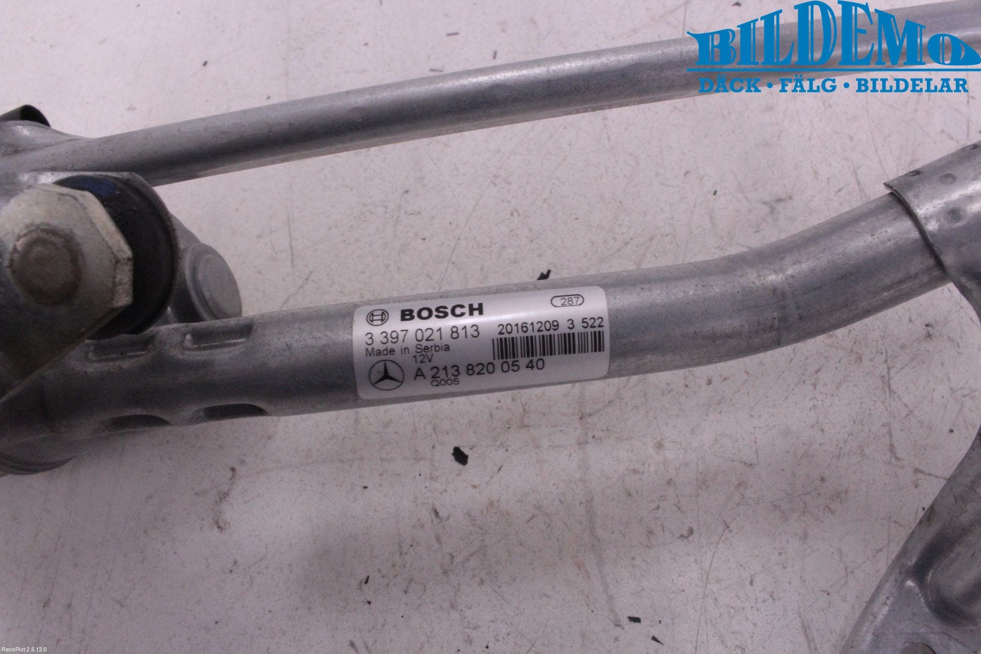 Mercedes-Benz MB E-KLASS (W213) 16-23 Torkarmekanism Vindruta