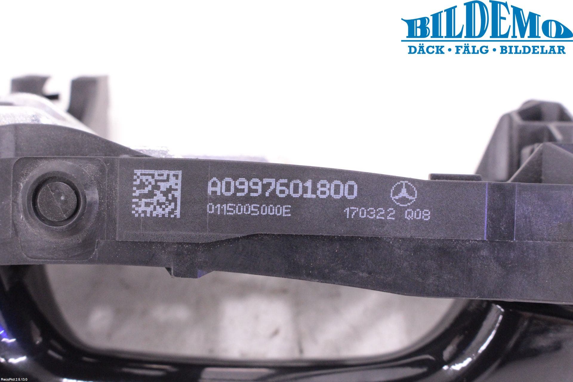 Mercedes-Benz MB E-KLASS (W213) 16-23 Dörrhandtag Yttre Hö