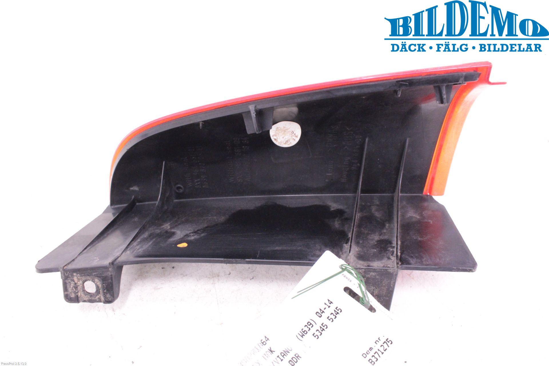 Mercedes-Benz MB VITO/VIANO (W639) 04-14 Dimljus/Reflex Bak