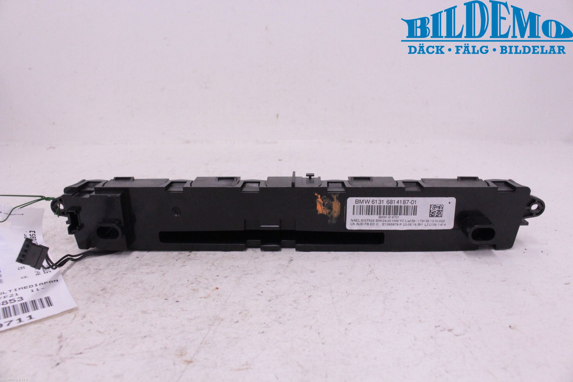 BMW 1 F20/F21 11-19 Cd Radio - Multimediapanel