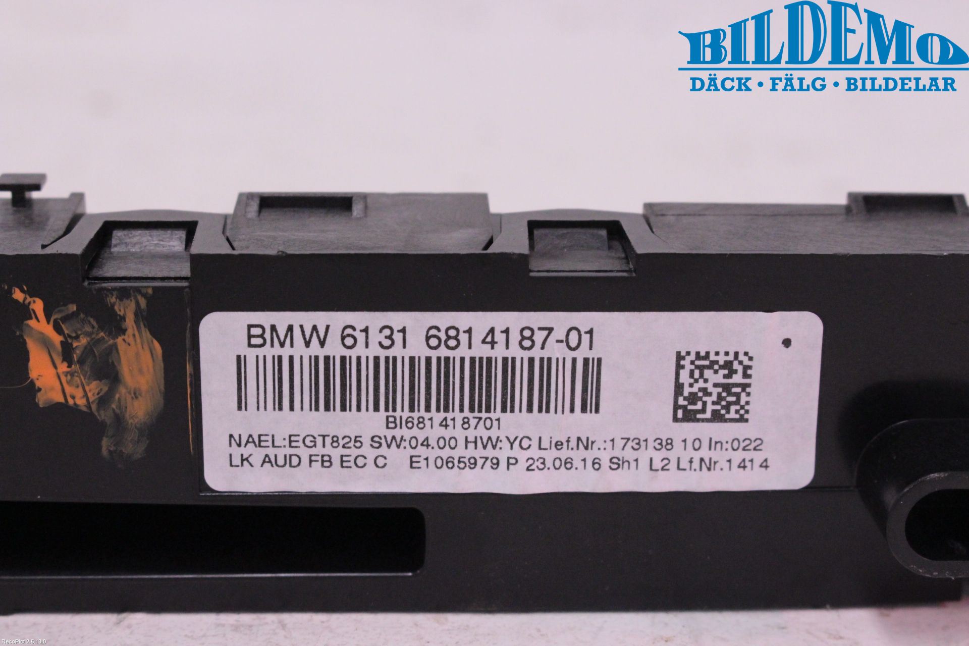 BMW 1 F20/F21 11-19 Cd Radio - Multimediapanel