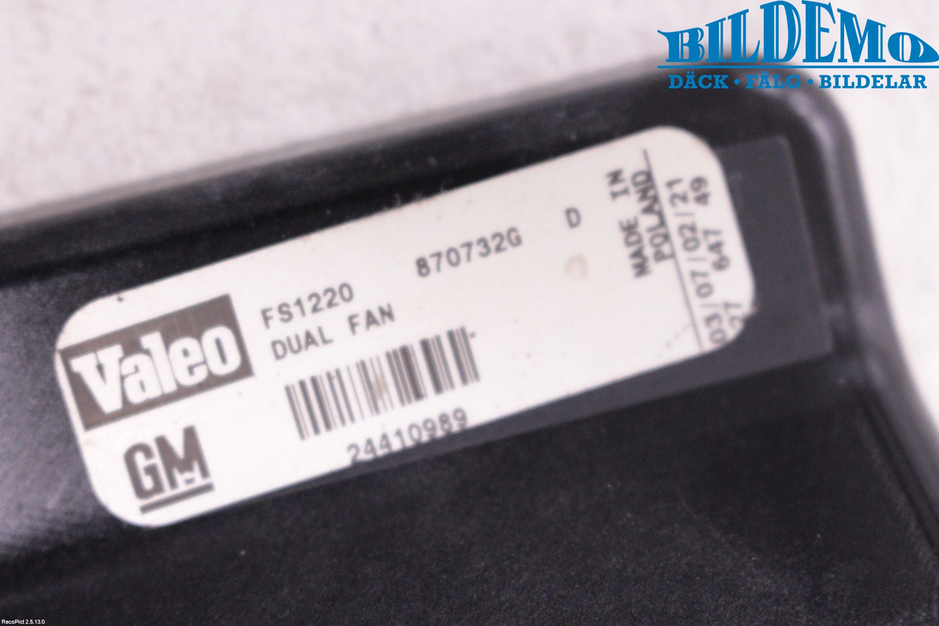 Saab 9-3 VER 2 Kylfläkt El