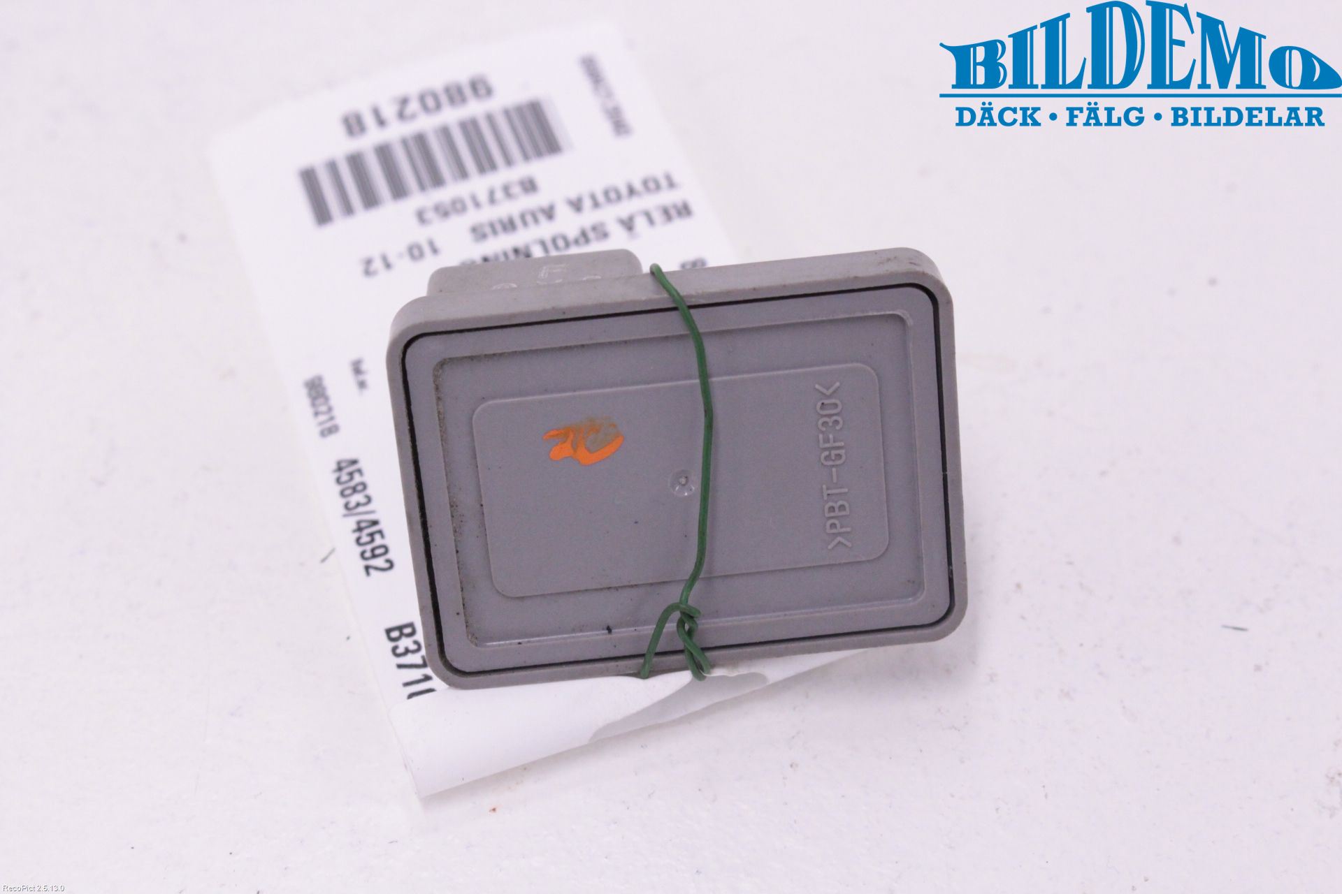 Toyota AURIS 10-12 Relä Spolning