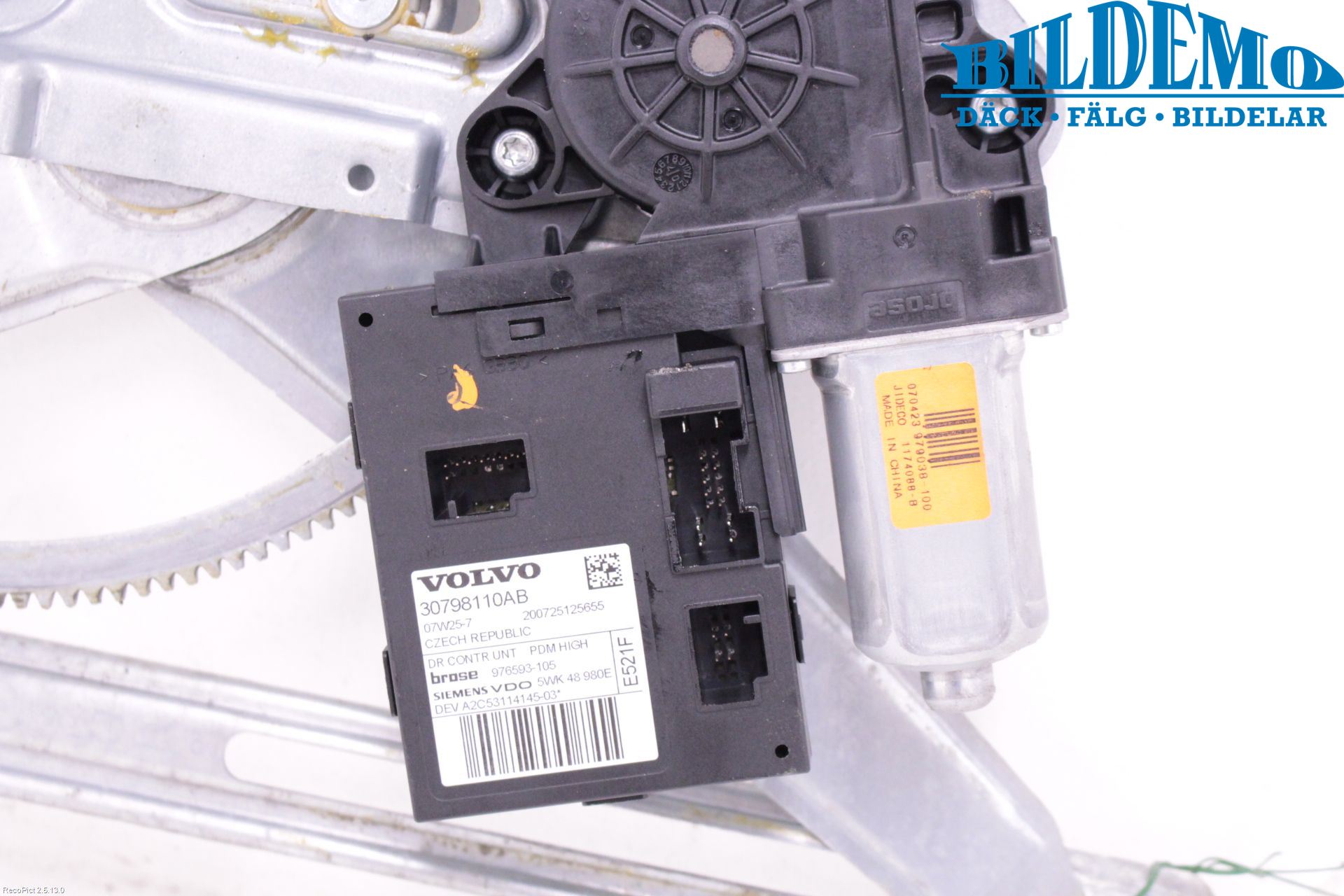 Volvo V50 08-12 Fönsterhiss El Kompl