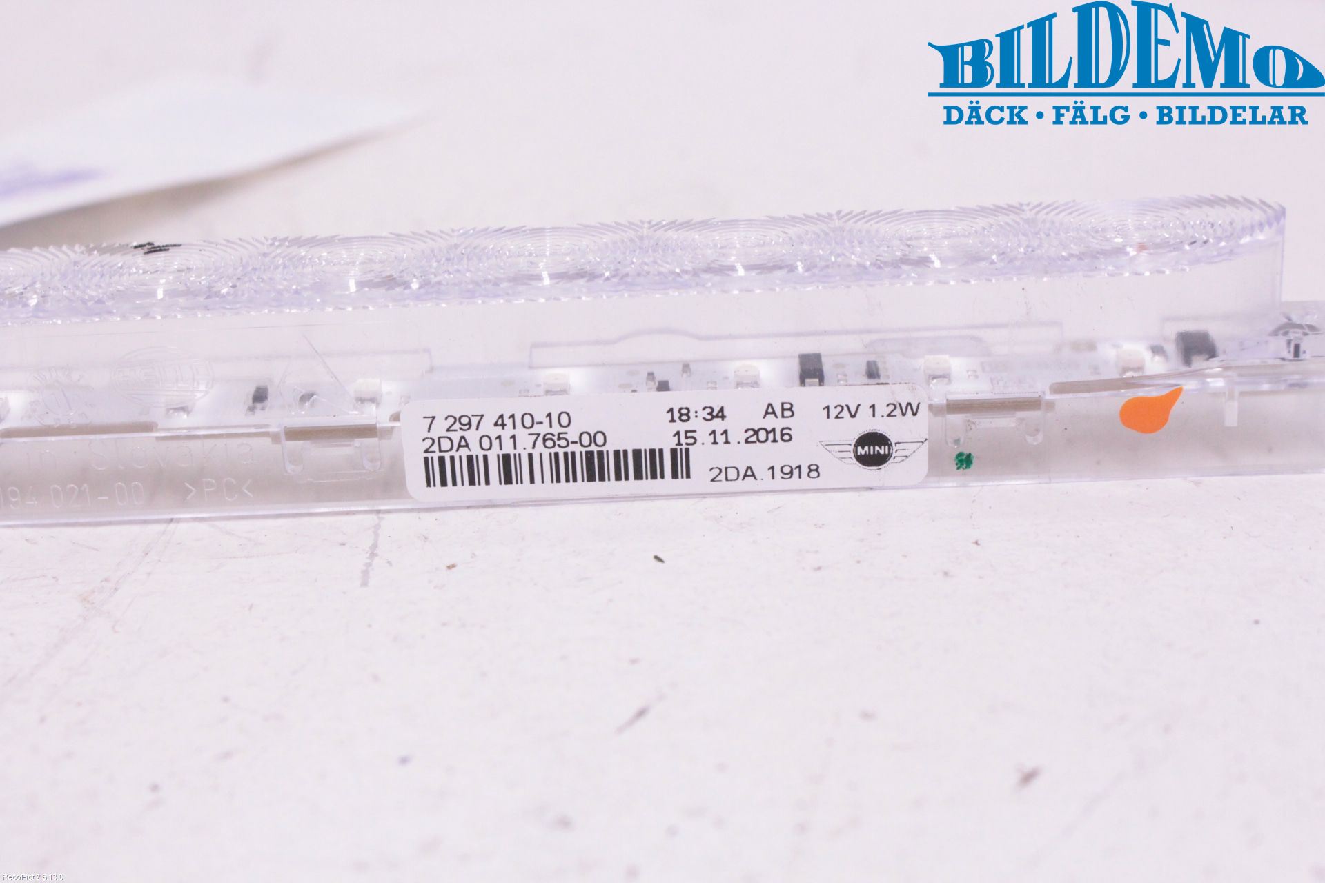 Mini ONE/COOPER 5DR F55 14-24 Bromsljus Bakruta