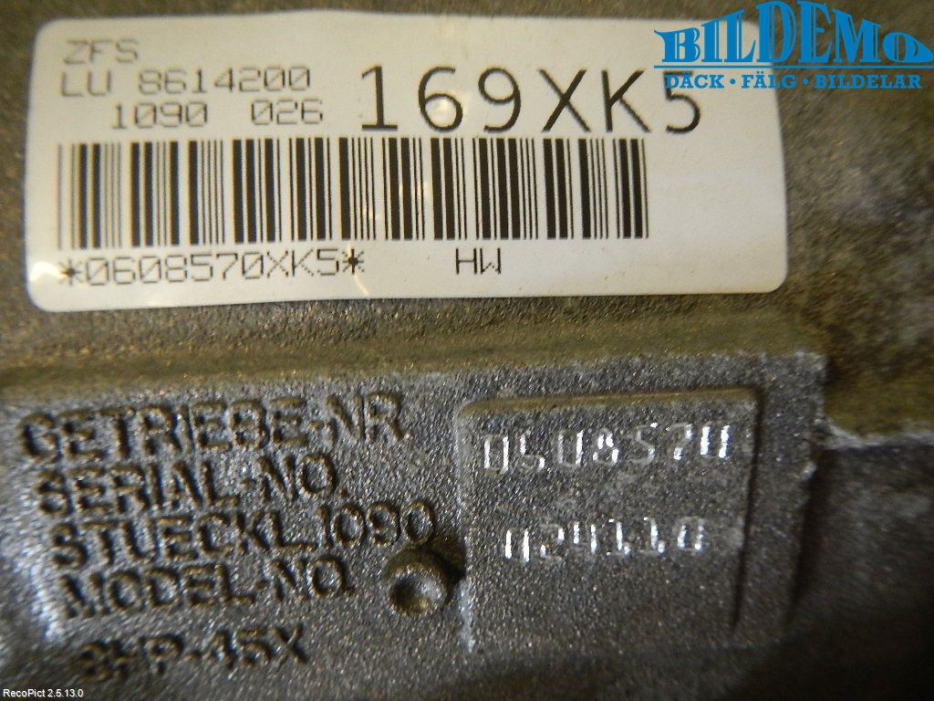 BMW 3 GT F34 13-19 Växellåda Automat