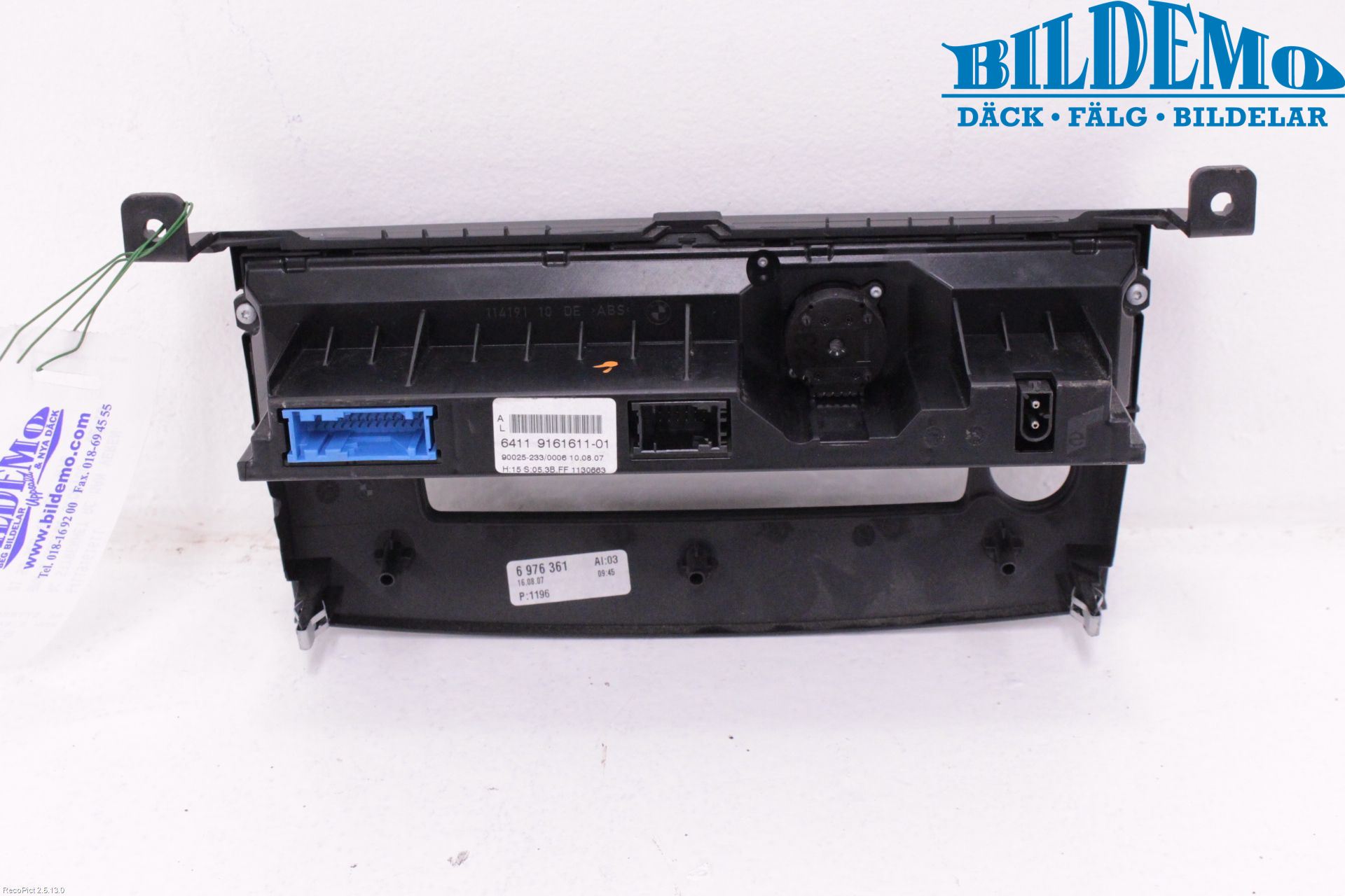 BMW 5 E60/61 Sed/Tou 02-10 Ac Styrenhet Ac Manöveren