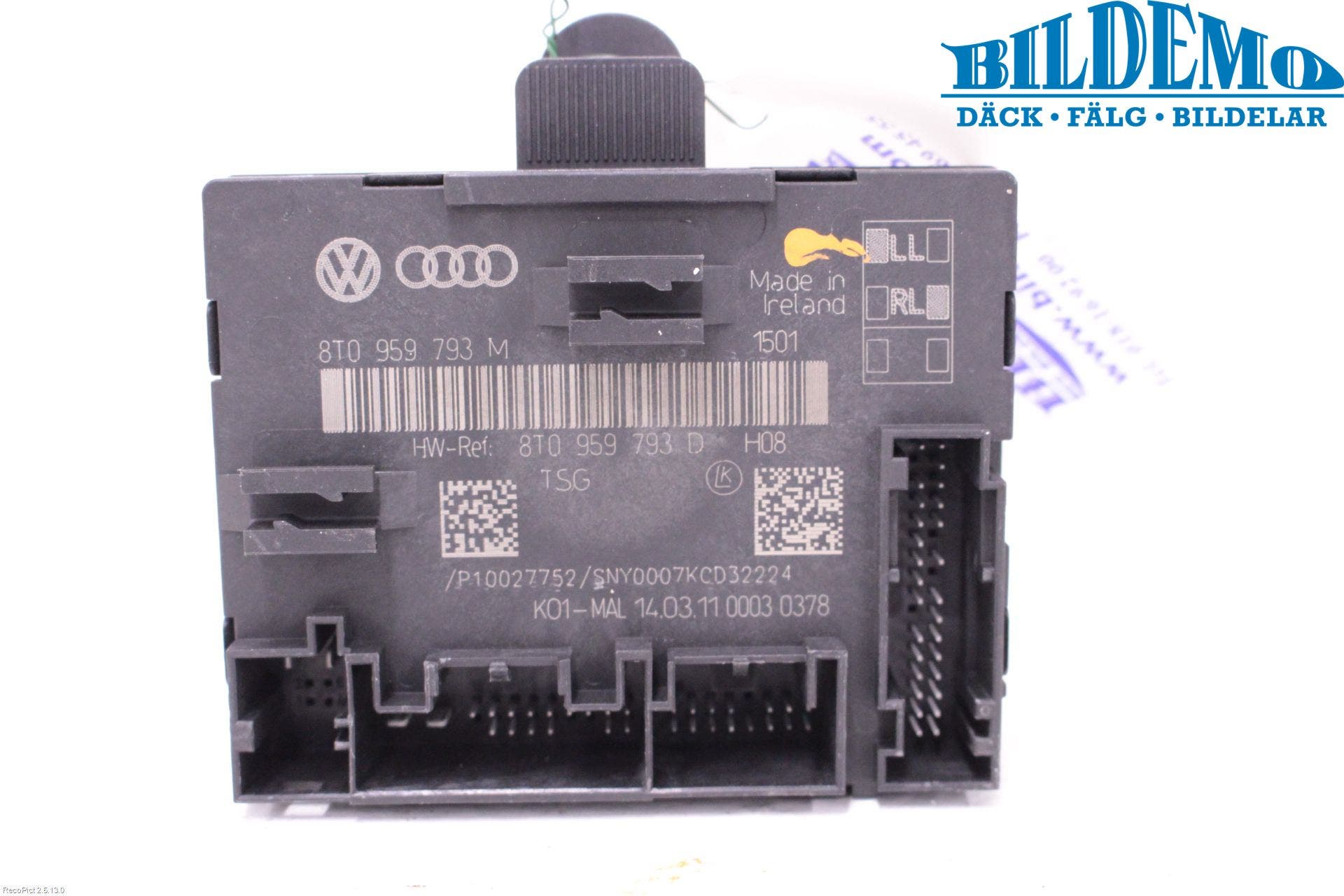 Audi A5 07-16 Styrenhet Dörr