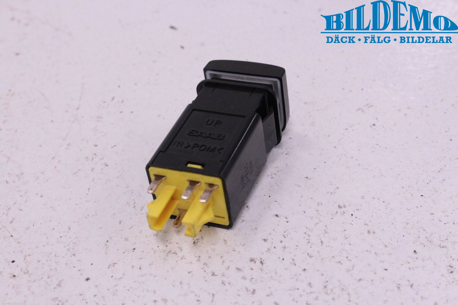 Saab 9-5     06-10 Strömställare Spegel