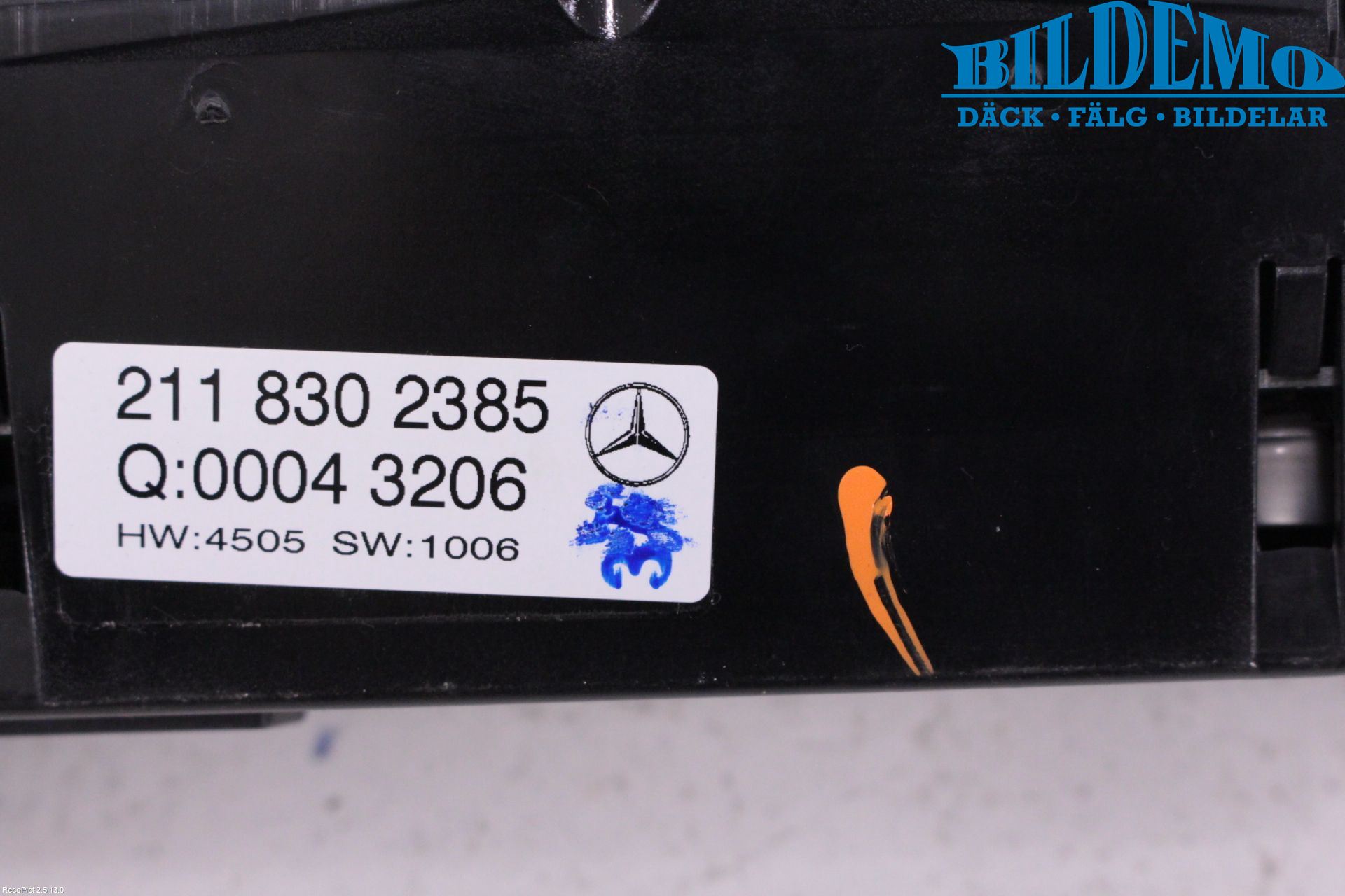Mercedes-Benz MB E-KLASS (W211) 02-09 Ac Styrenhet Ac Manöveren