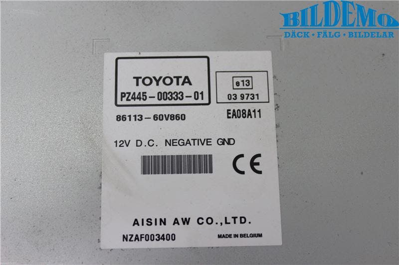 Toyota PRIUS ZVW30 09-20 Gps Navigator