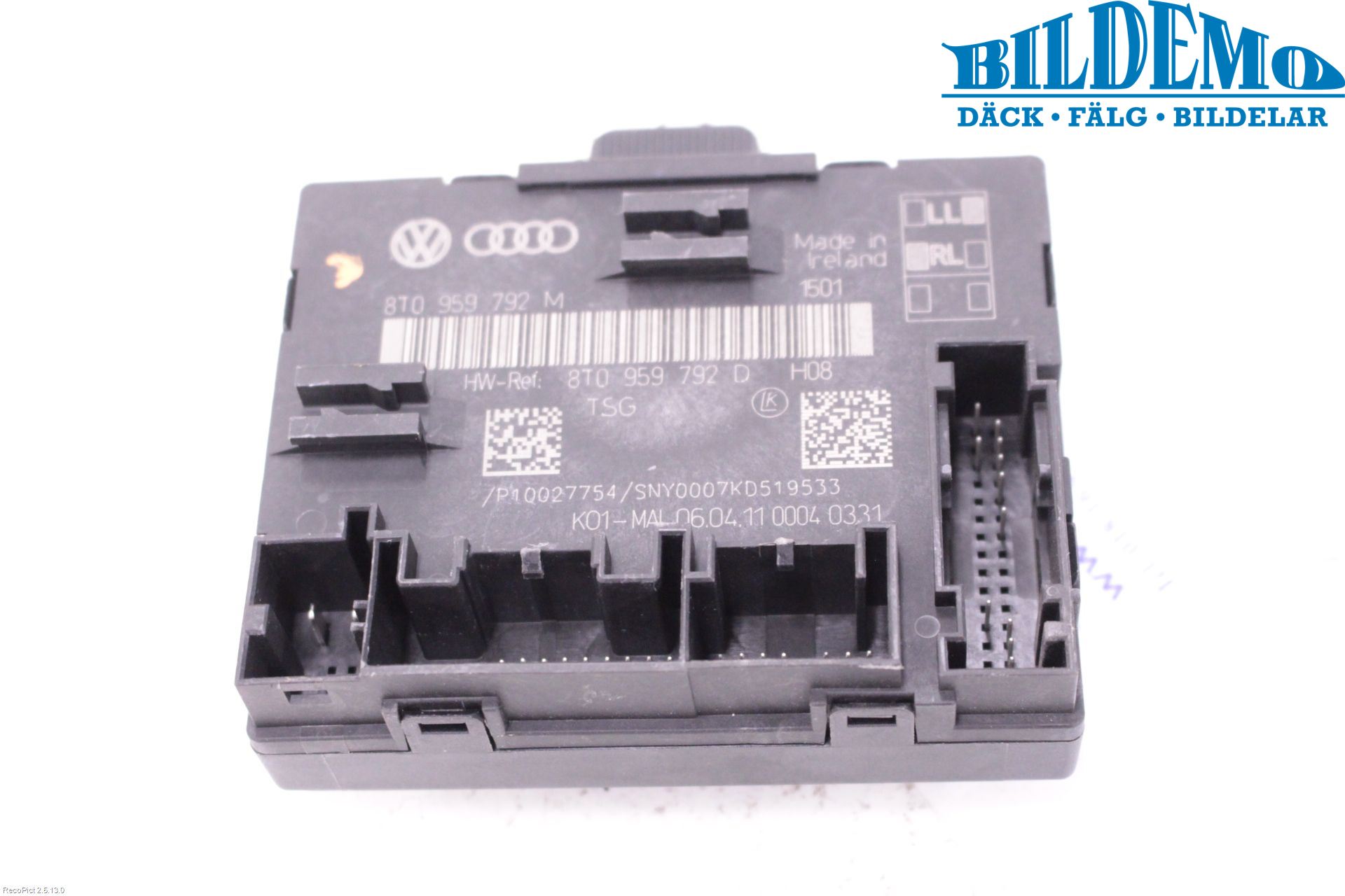 Audi A5 07-16 Styrenhet Dörr