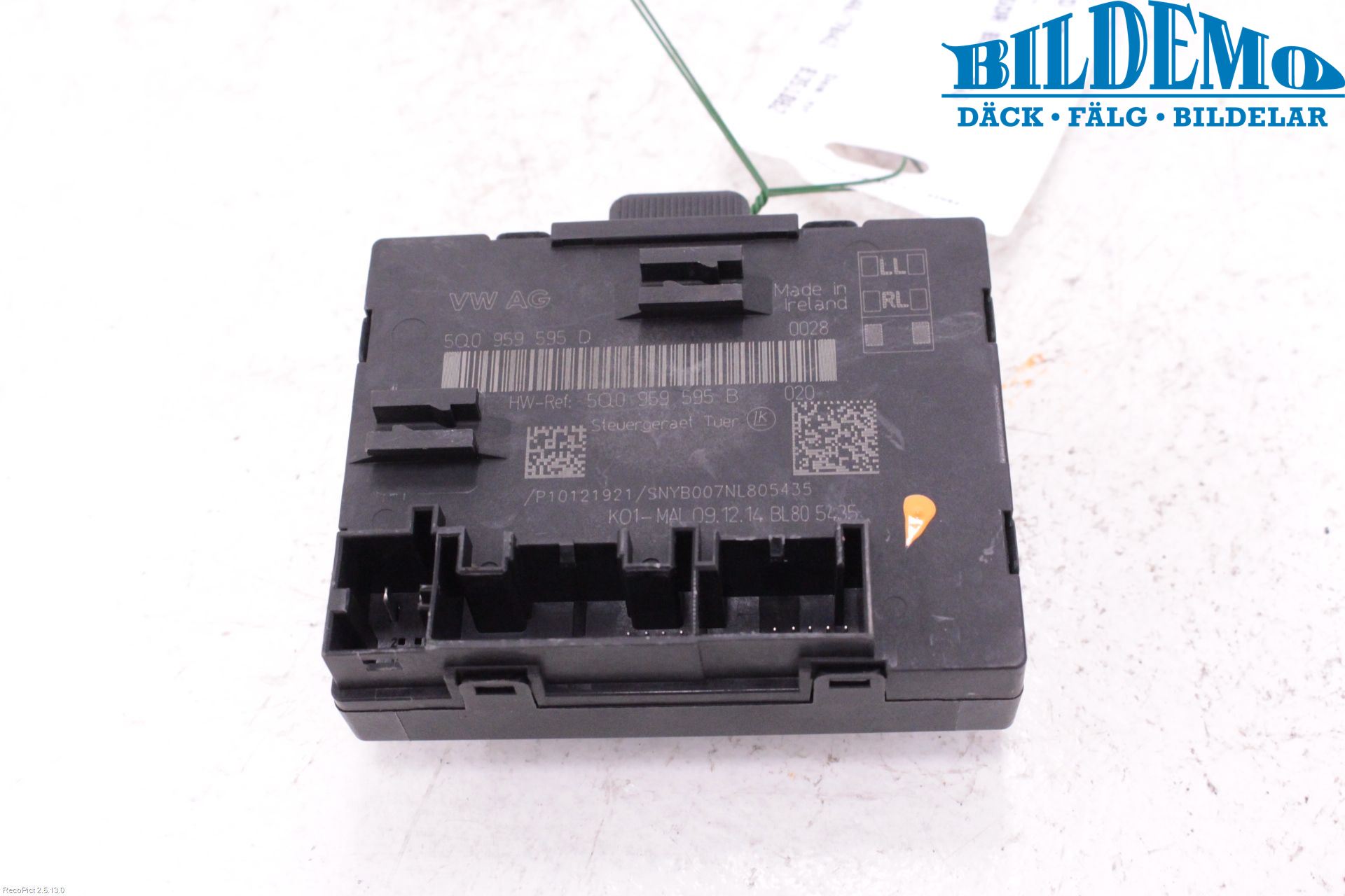 Audi A3/S3 8V 13-20 Styrenhet Dörr