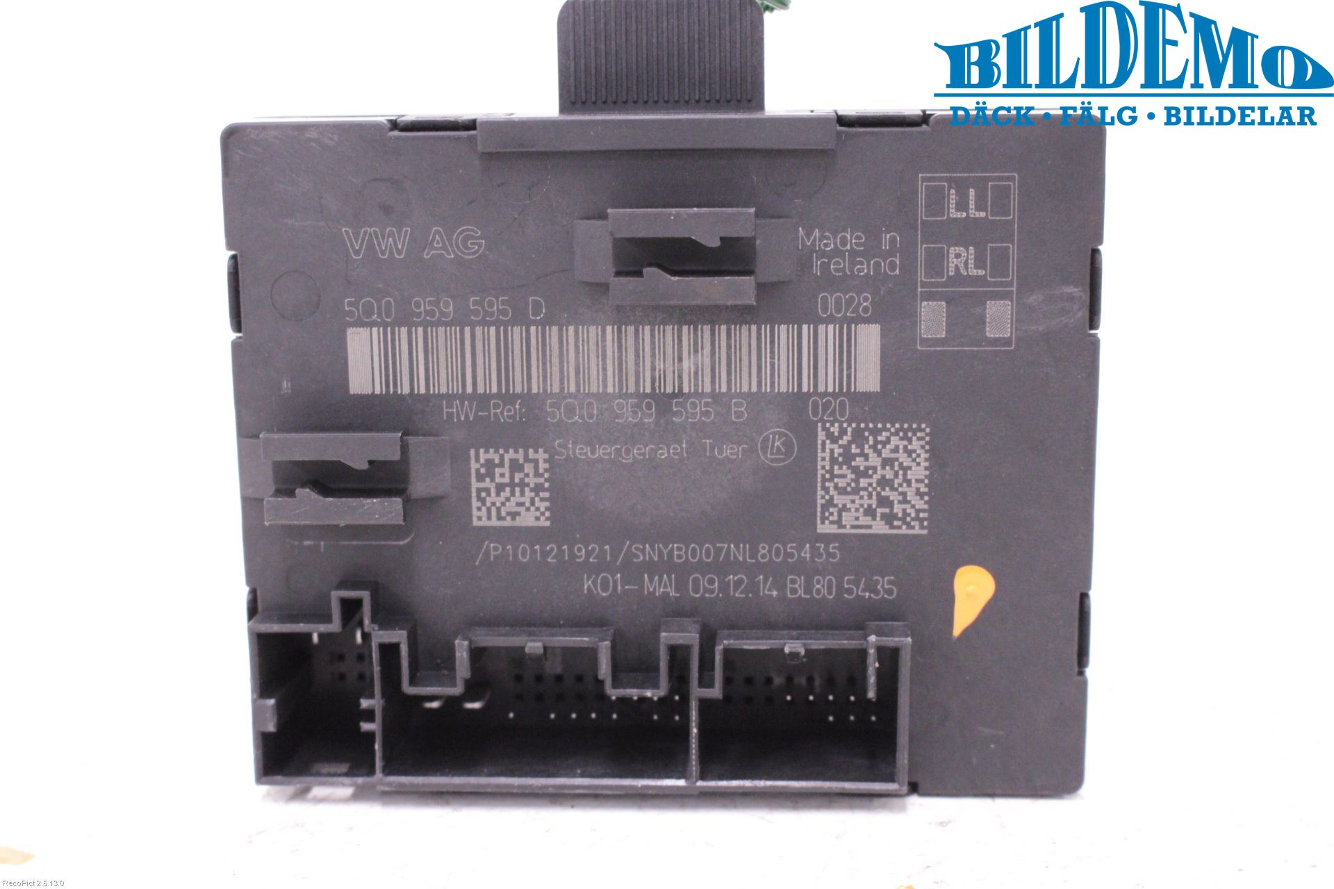 Audi A3/S3 8V 13-20 Styrenhet Dörr