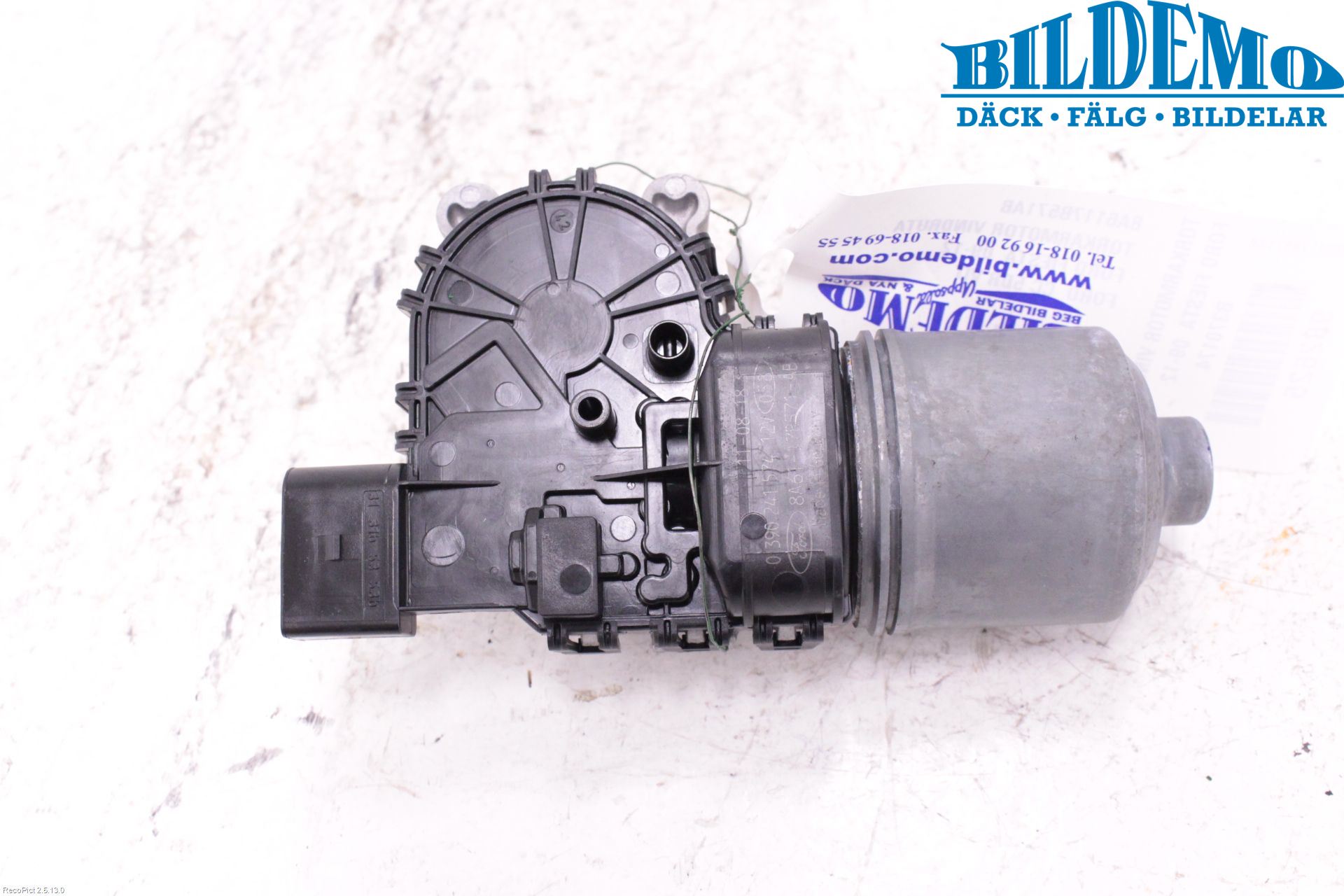 Ford FIESTA 09-12 Torkarmotor Vindruta