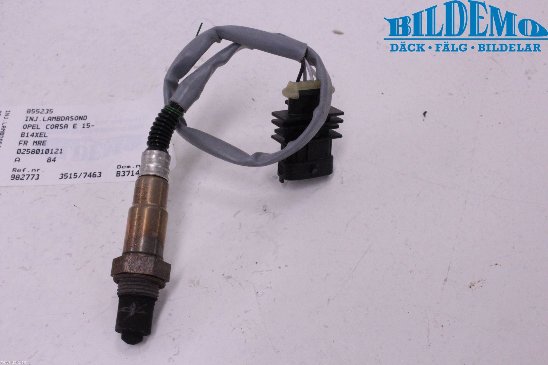 Opel CORSA E 15-19 Injlambdasond