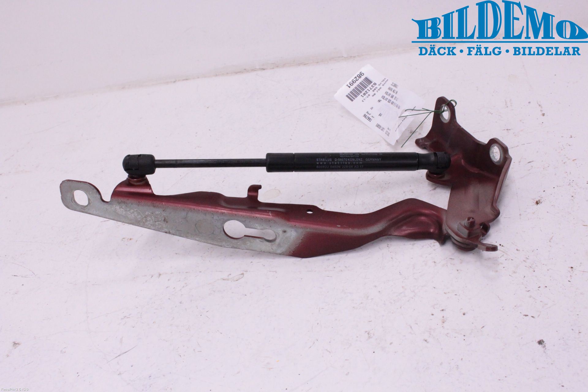 Volvo S80 07-13 Huvgångjärn