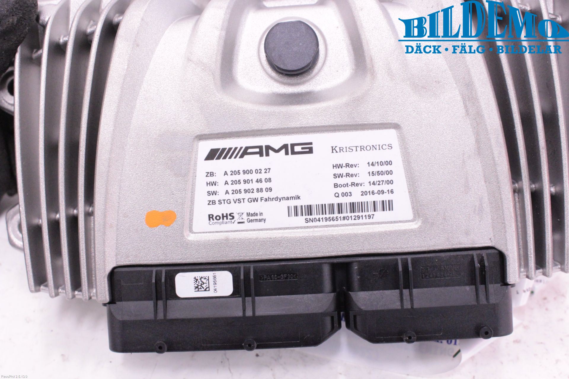 Mercedes-Benz MB C-KLASS (W205) 14-21 Styrenhet Avgasrening