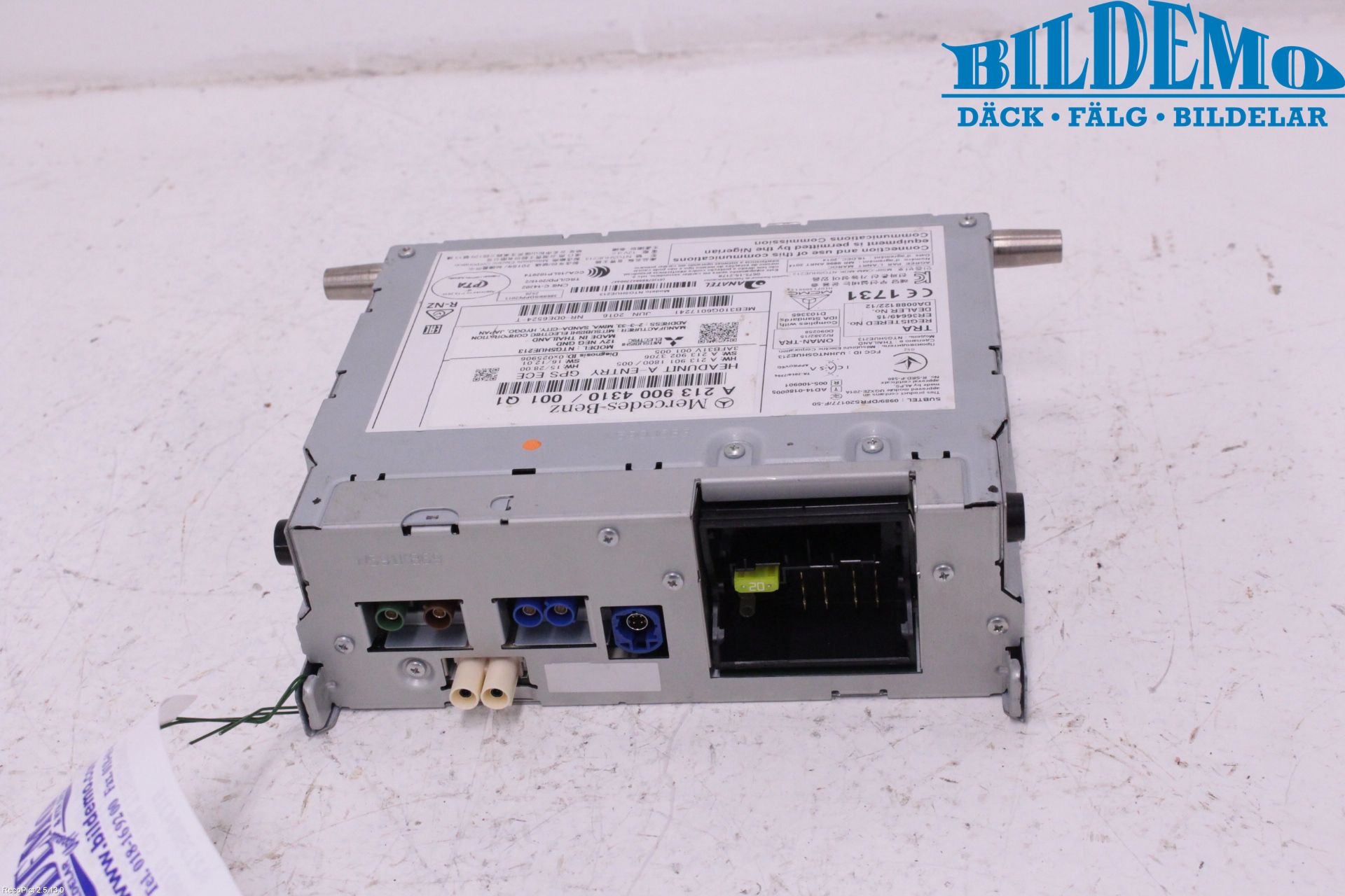 Mercedes-Benz MB E-KLASS (W213) 16-23 Cd Radio - Multimediapanel