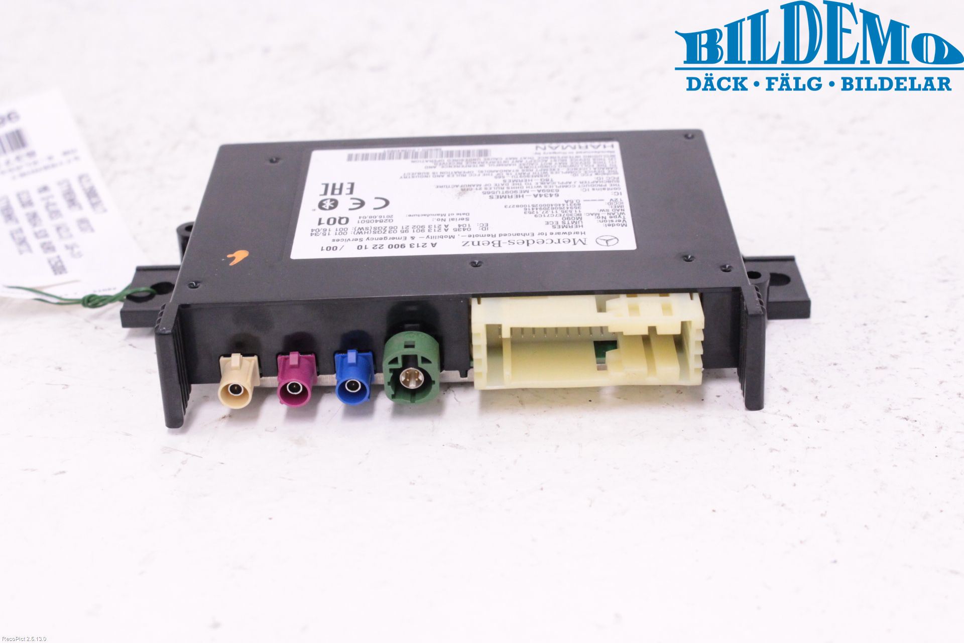 Mercedes-Benz MB E-KLASS (W213) 16-23 Styrenhet Övrigt