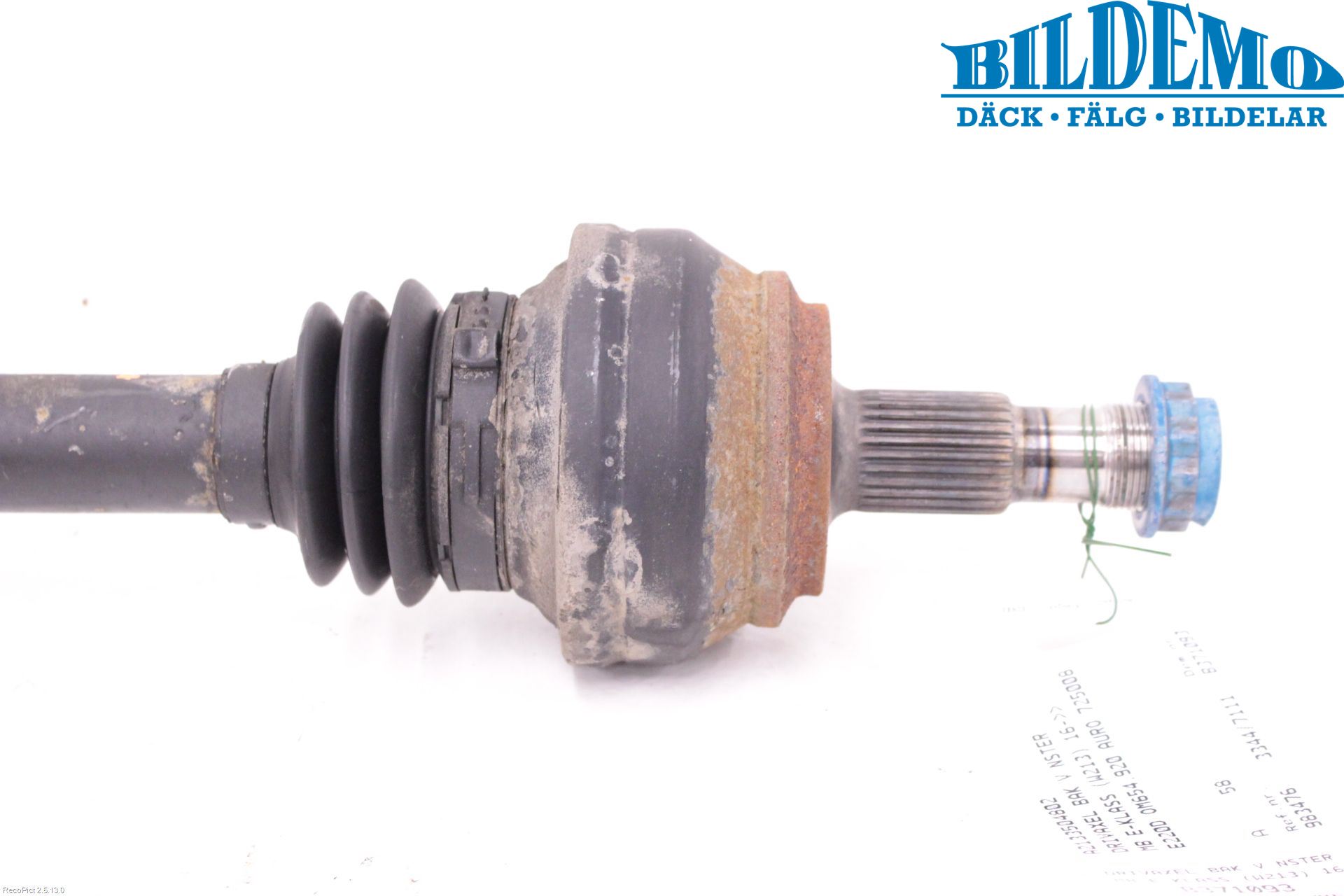 Mercedes-Benz MB E-KLASS (W213) 16-23 Drivaxel Bak Vänster