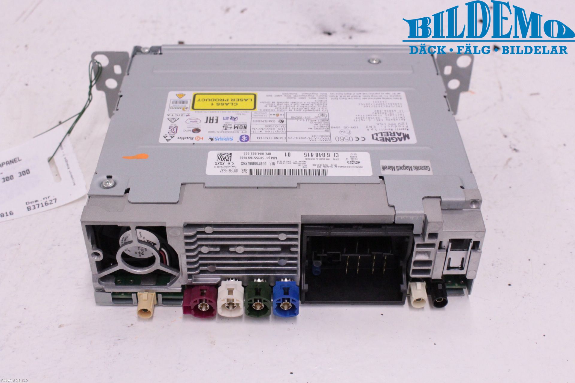BMW 1 F20/F21 11-19 Cd Radio - Multimediapanel