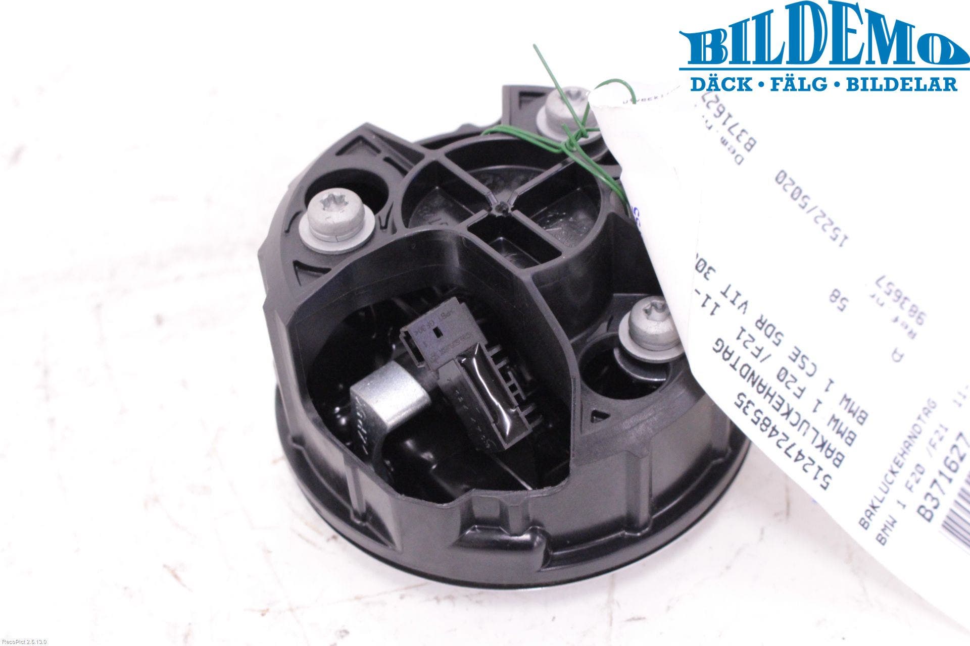 BMW 1 F20/F21 11-19 Bakluckehandtag