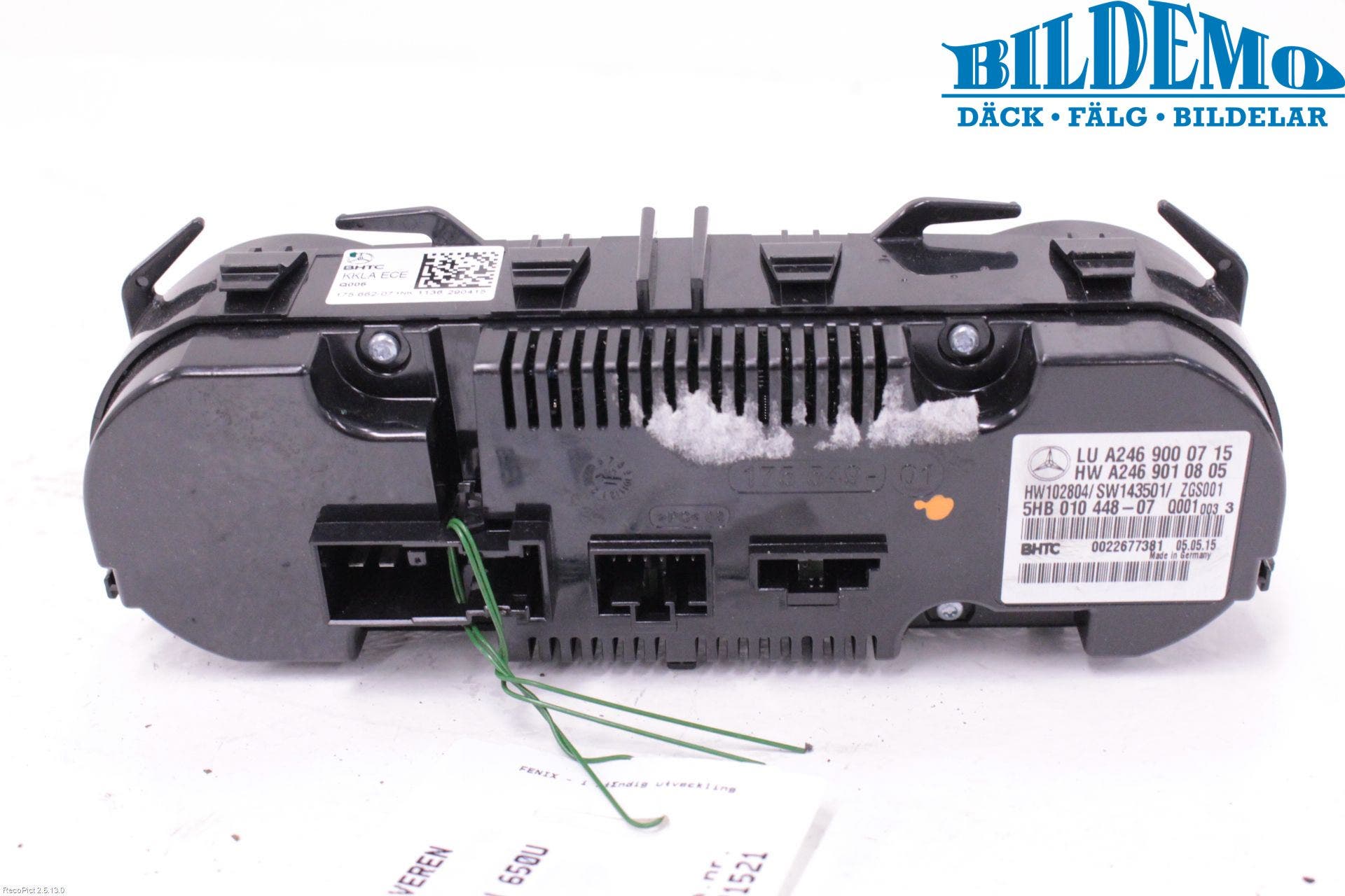 Mercedes-Benz MB A-KLASS (W176) 13-18 Ac Styrenhet Ac Manöveren