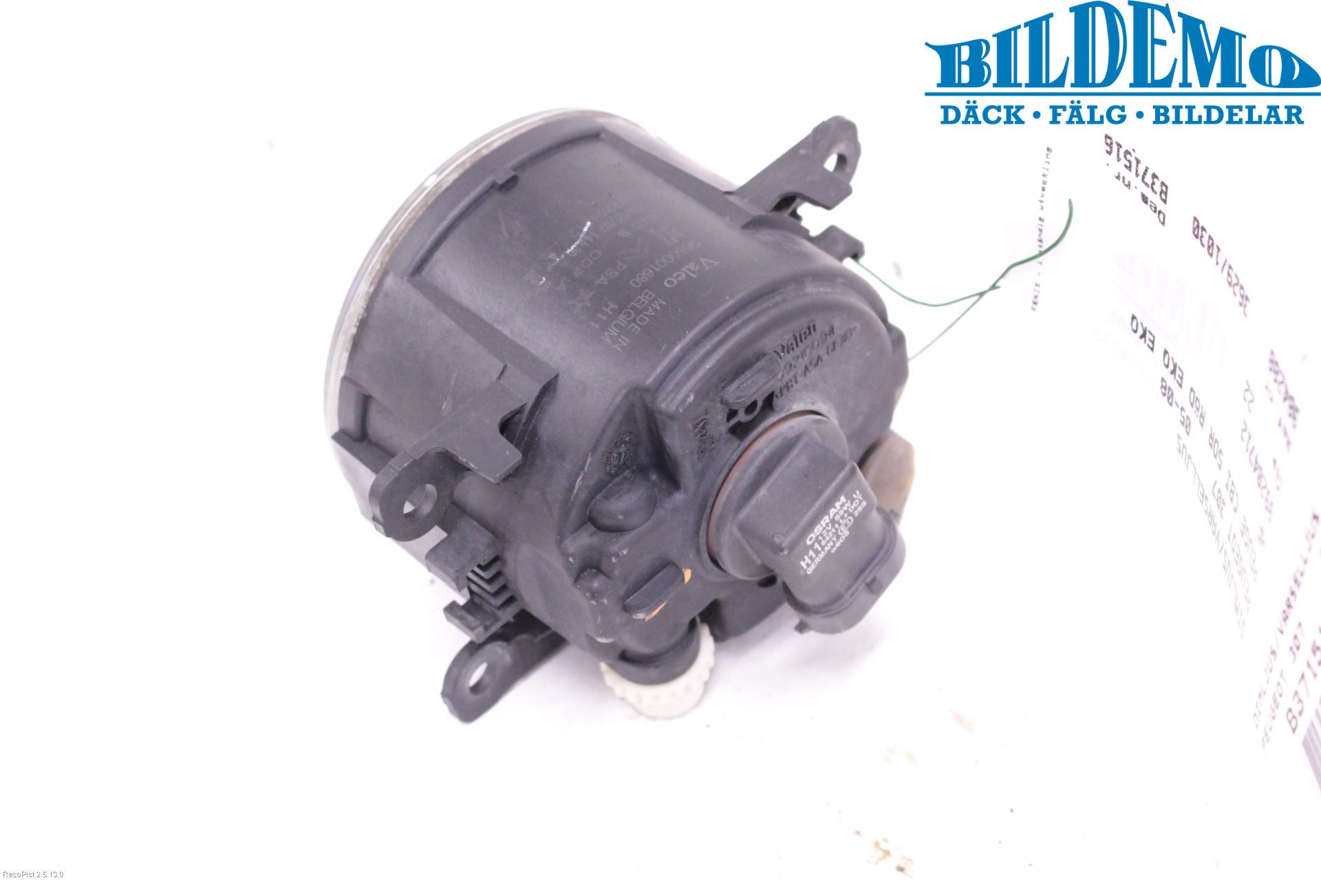 Peugeot 307     05-08 Dimljus-Varselljus Fram