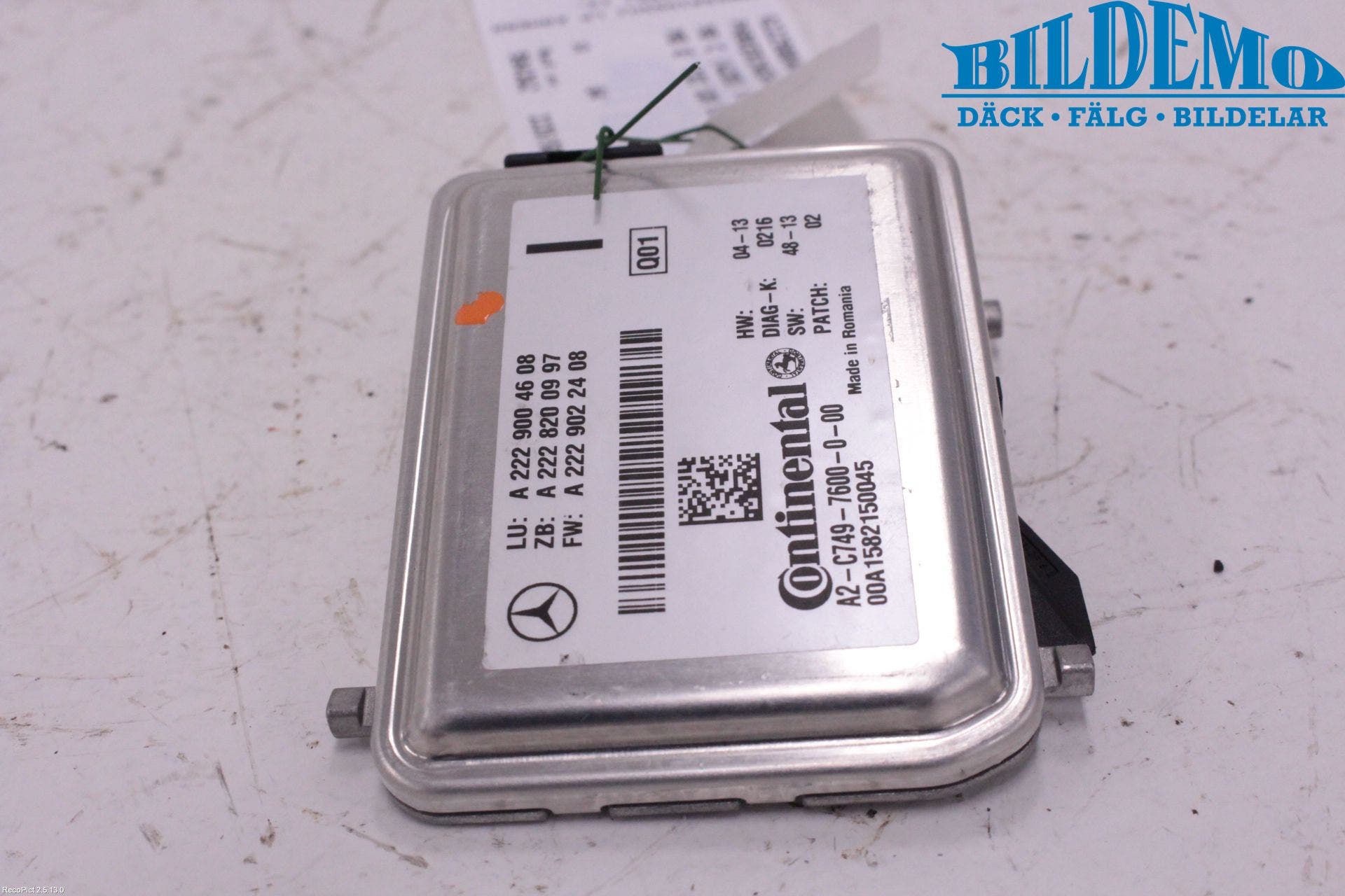 Mercedes-Benz MB C-KLASS (W205) 14-21 Parkeringshjälp Kamera