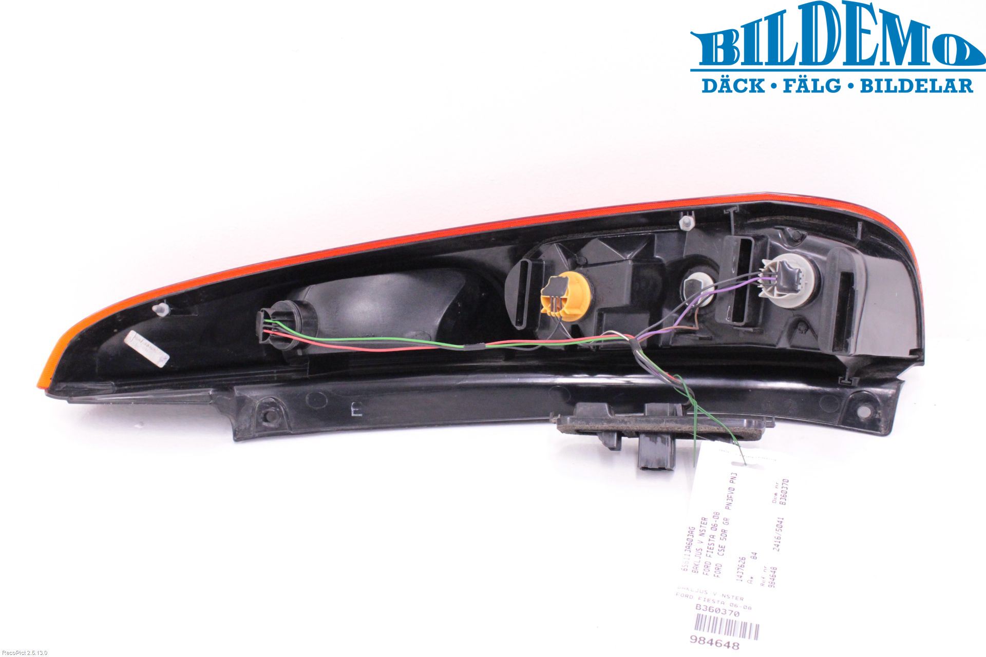 Ford FIESTA     06-08 Bakljus Vänster