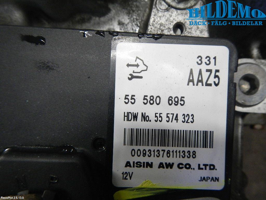 Opel MERIVA B 10-17 Växellåda Automat