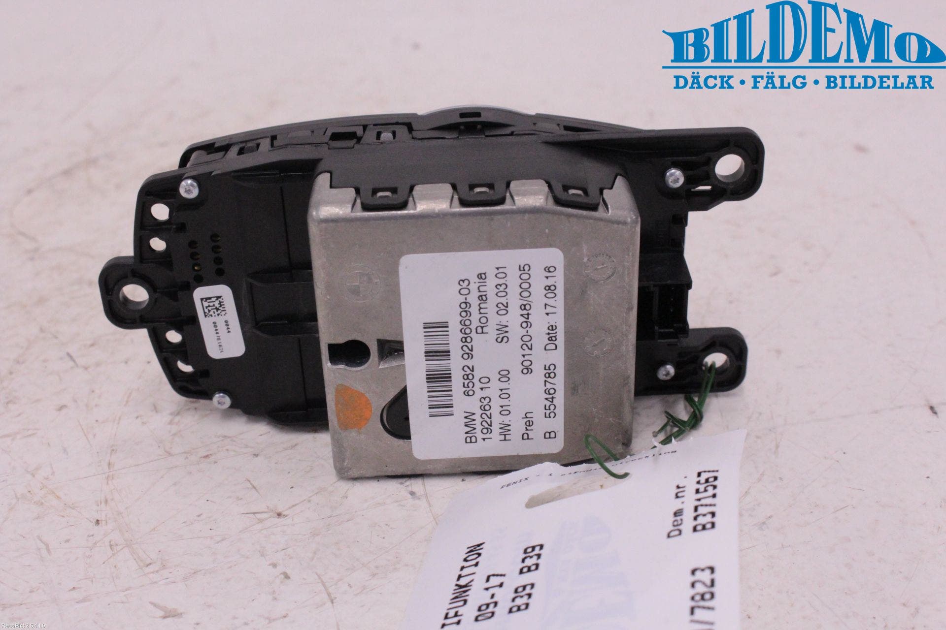 BMW 5 F10/F11/F18 09-17 Strömställare Multifunktion