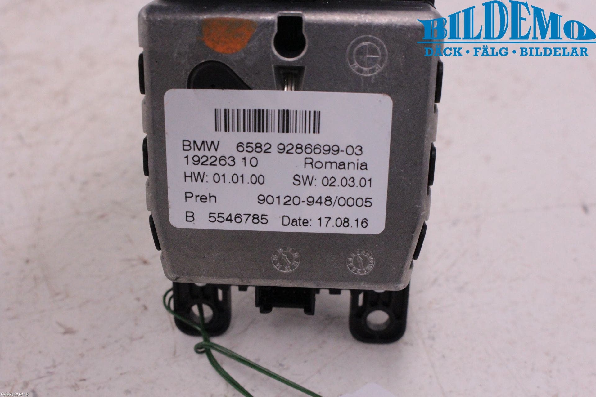 BMW 5 F10/F11/F18 09-17 Strömställare Multifunktion