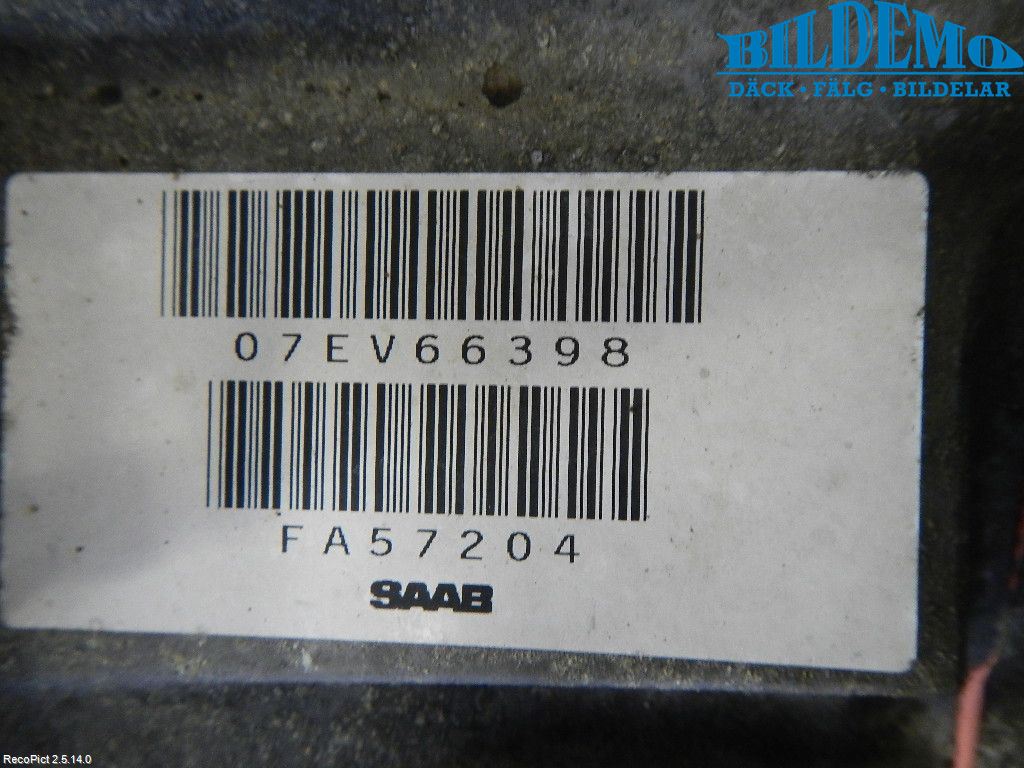 Saab 9-3 VER2/VER3 08-15 Växellåda Automat