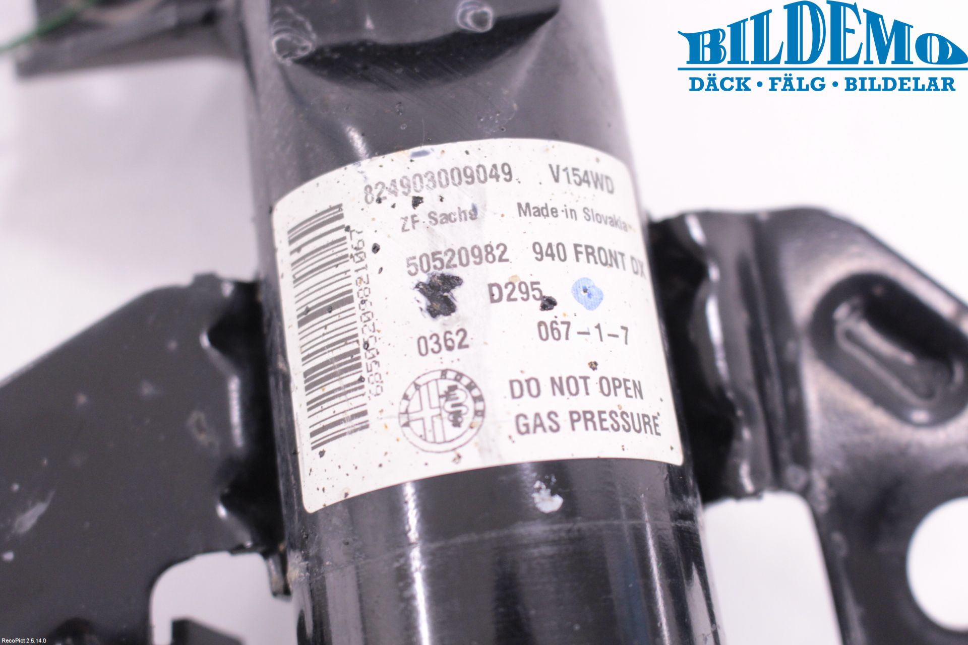 Alfa GIULIETTA Fjäderben Fram Höger