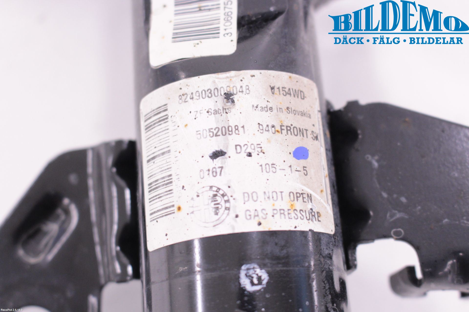 Alfa GIULIETTA Fjäderben Fram Vänster