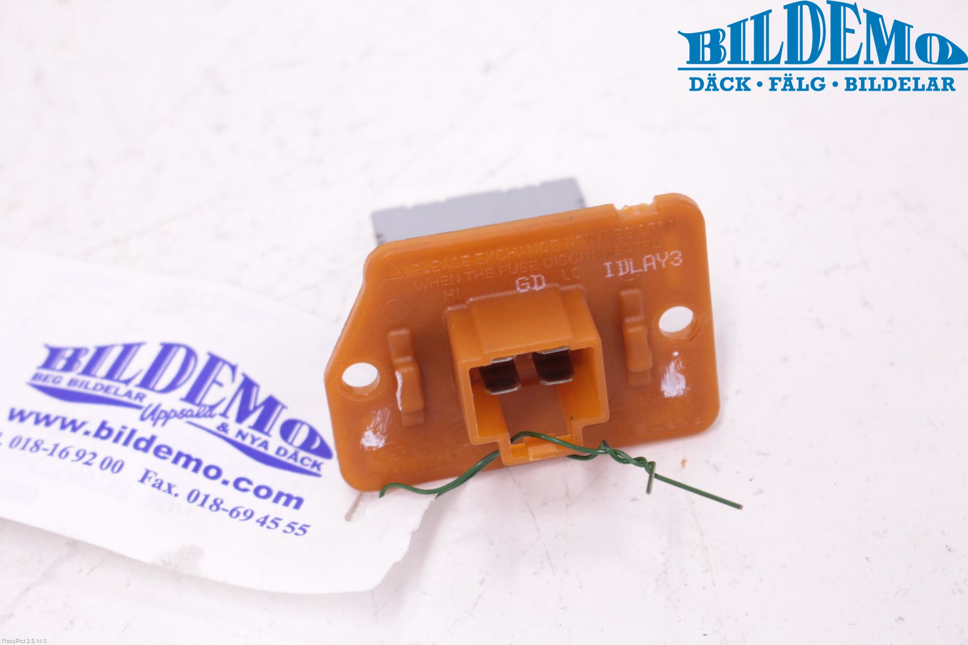 Kia CEED 12-18 Värmefläktsmotstånd