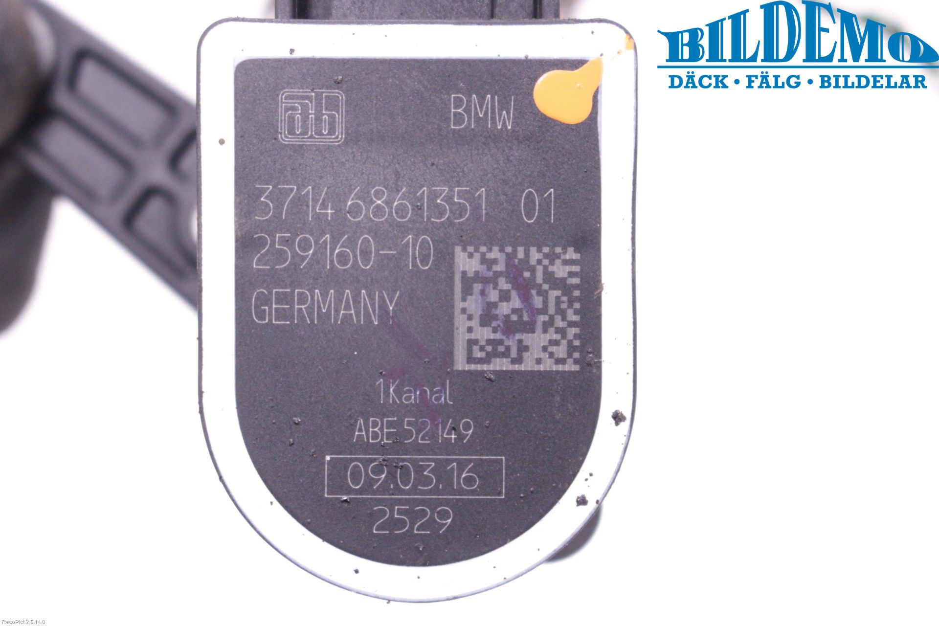 BMW 5 F10/F11/F18 09-17 Givare Accelaration