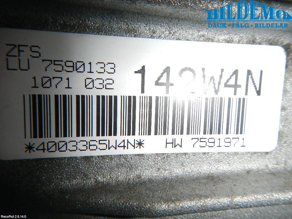 BMW 3 E90/91 SED/TOU 05-12 Växellåda Automat