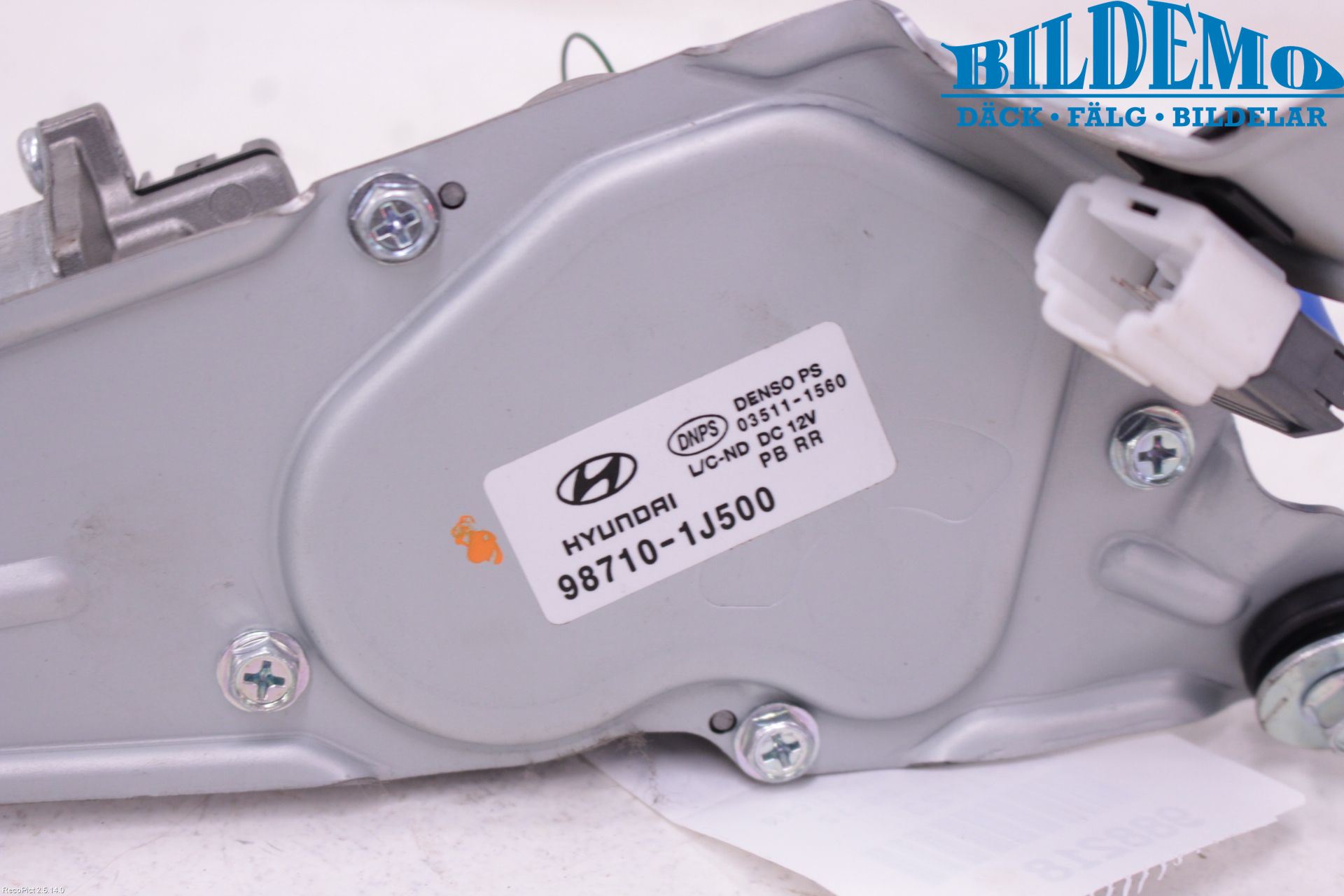 Hyundai i20 PB 09-14 Torkarmotor Baklucka
