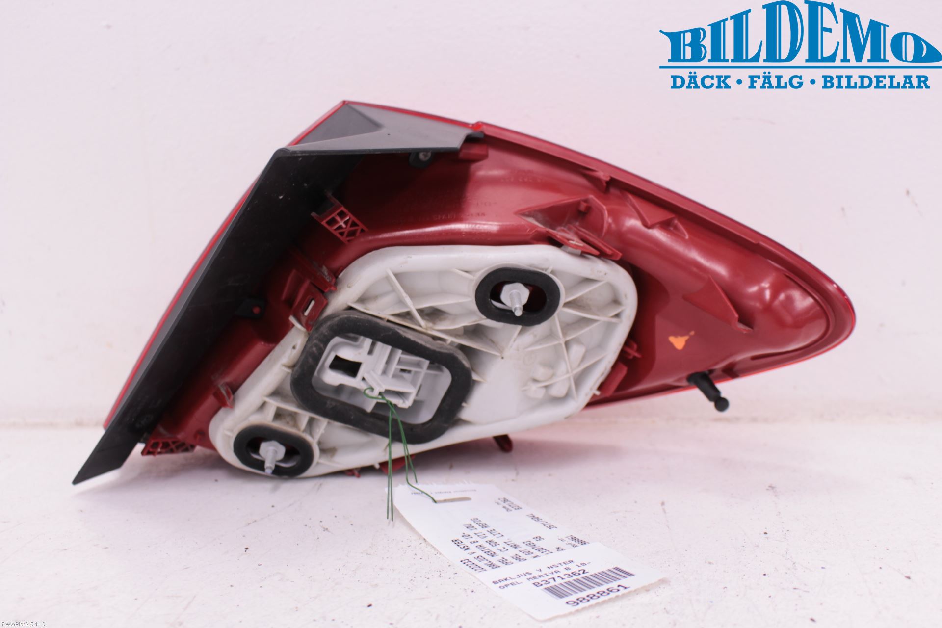 Opel MERIVA B 10-17 Bakljus Vänster