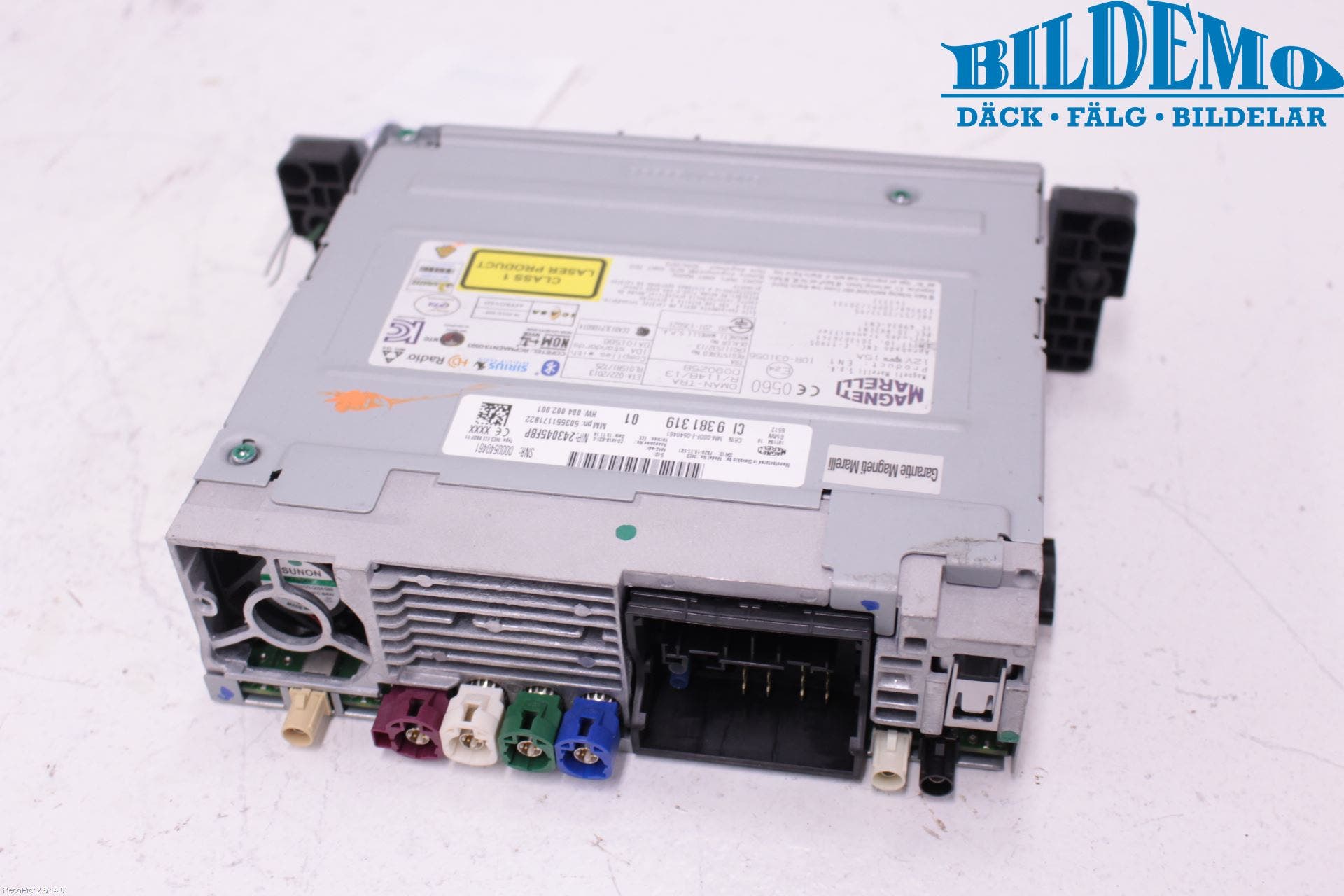 BMW 5 F10/F11/F18 09-17 Cd Radio - Multimediapanel