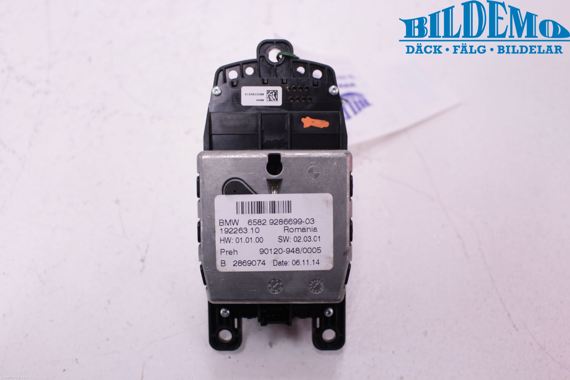 BMW 5 F10/F11/F18 09-17 Strömställare Multifunktion