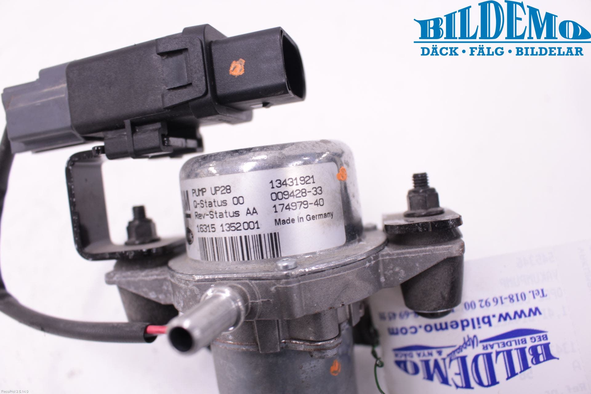 Opel CORSA E 15-19 Vakuumpump