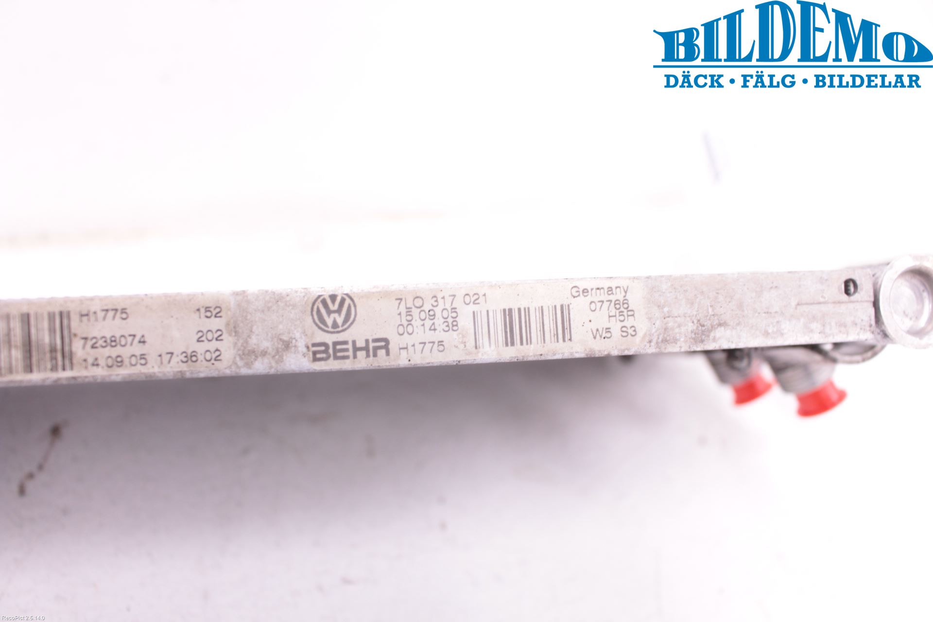 Porsche CAYENNE 03- Oljekylare Automat