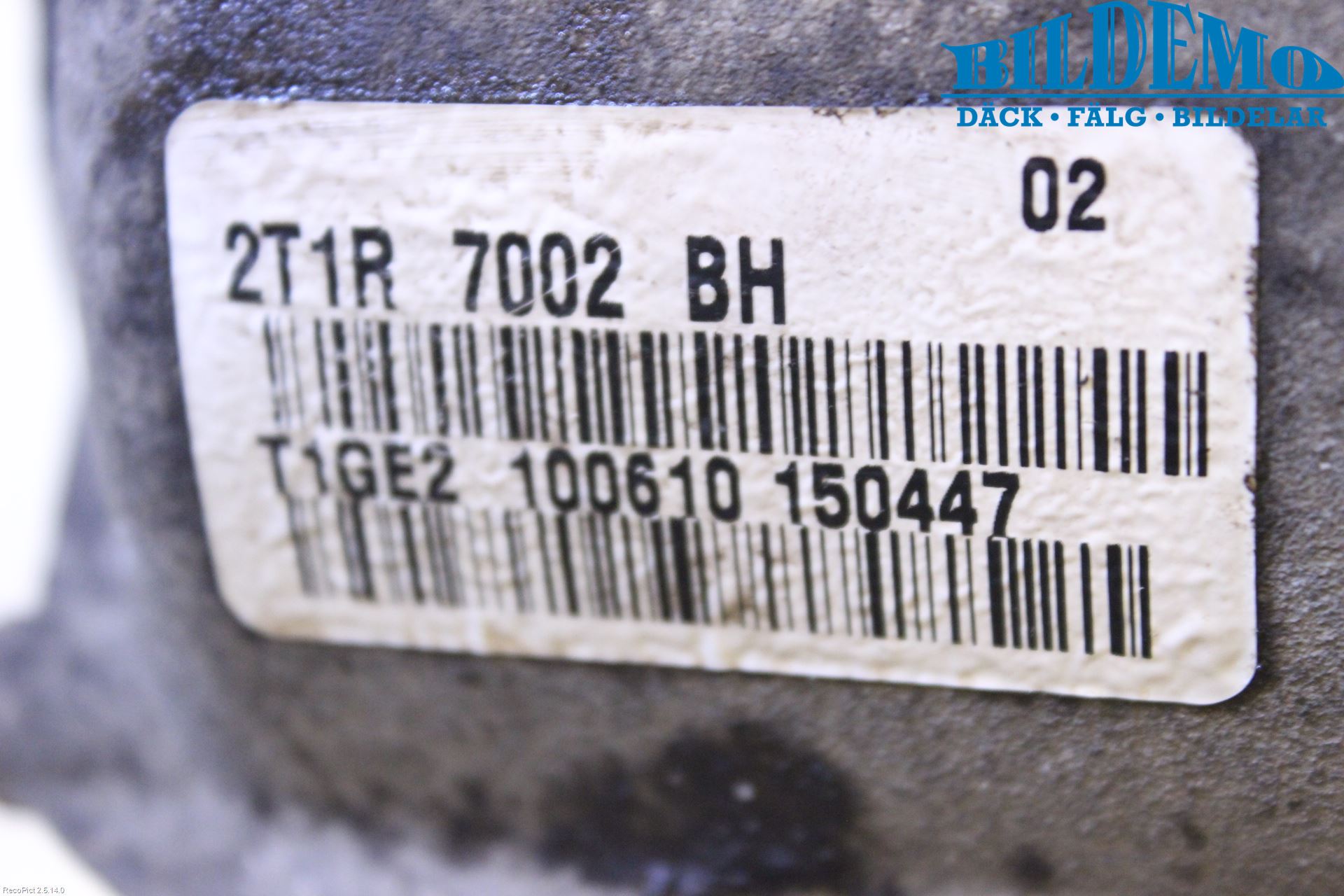 Ford TRANSIT CONNECT 03-08 Växellåda Man 5 Vxl